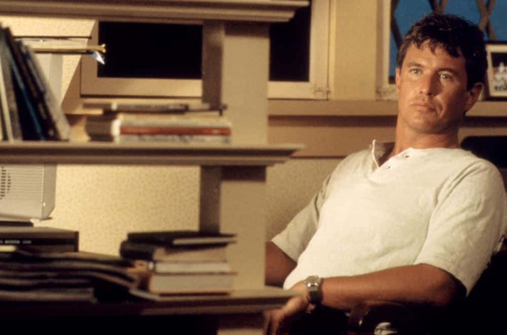 Tom Berenger, Award-winning Actor, In A Pensive Moment Background
