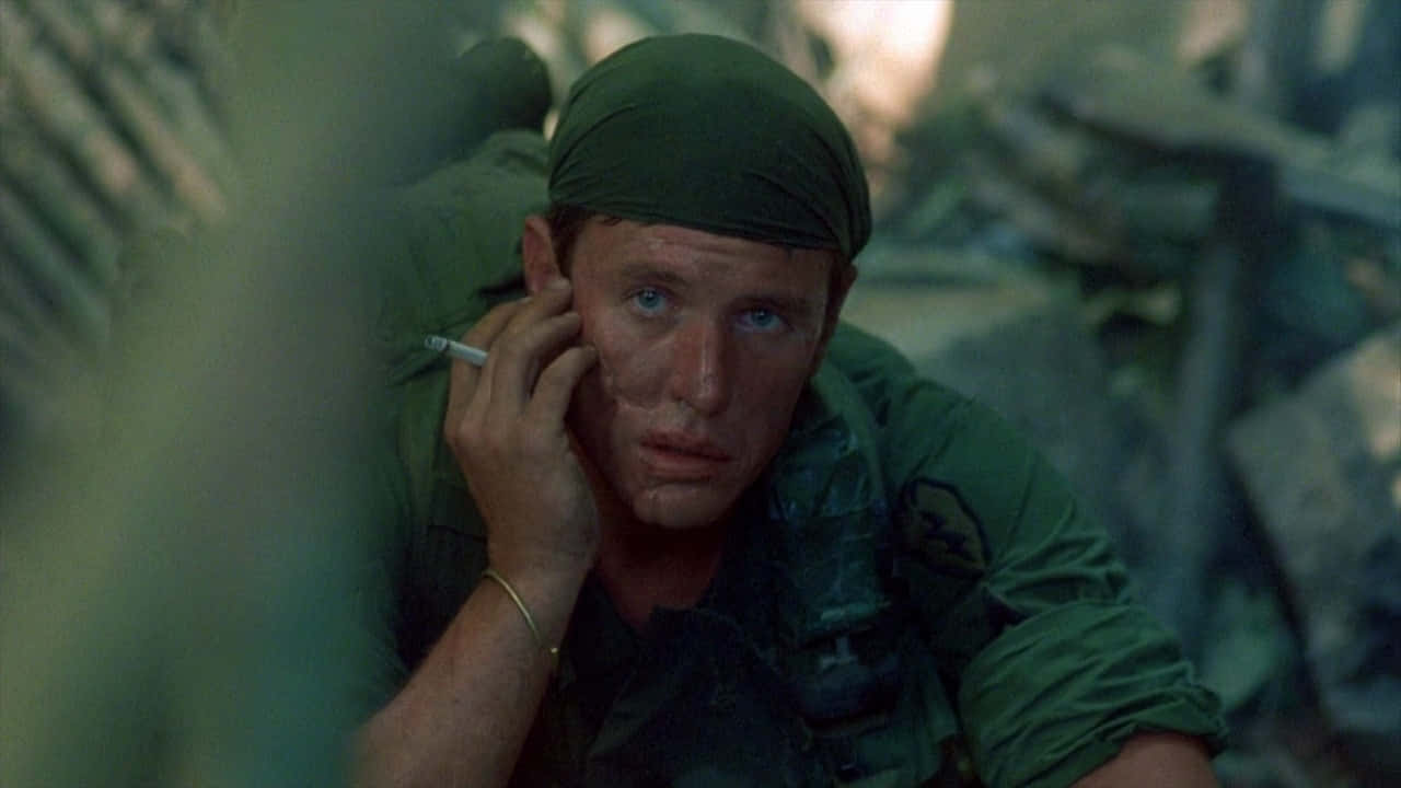 Tom Berenger Intense Portrait Background