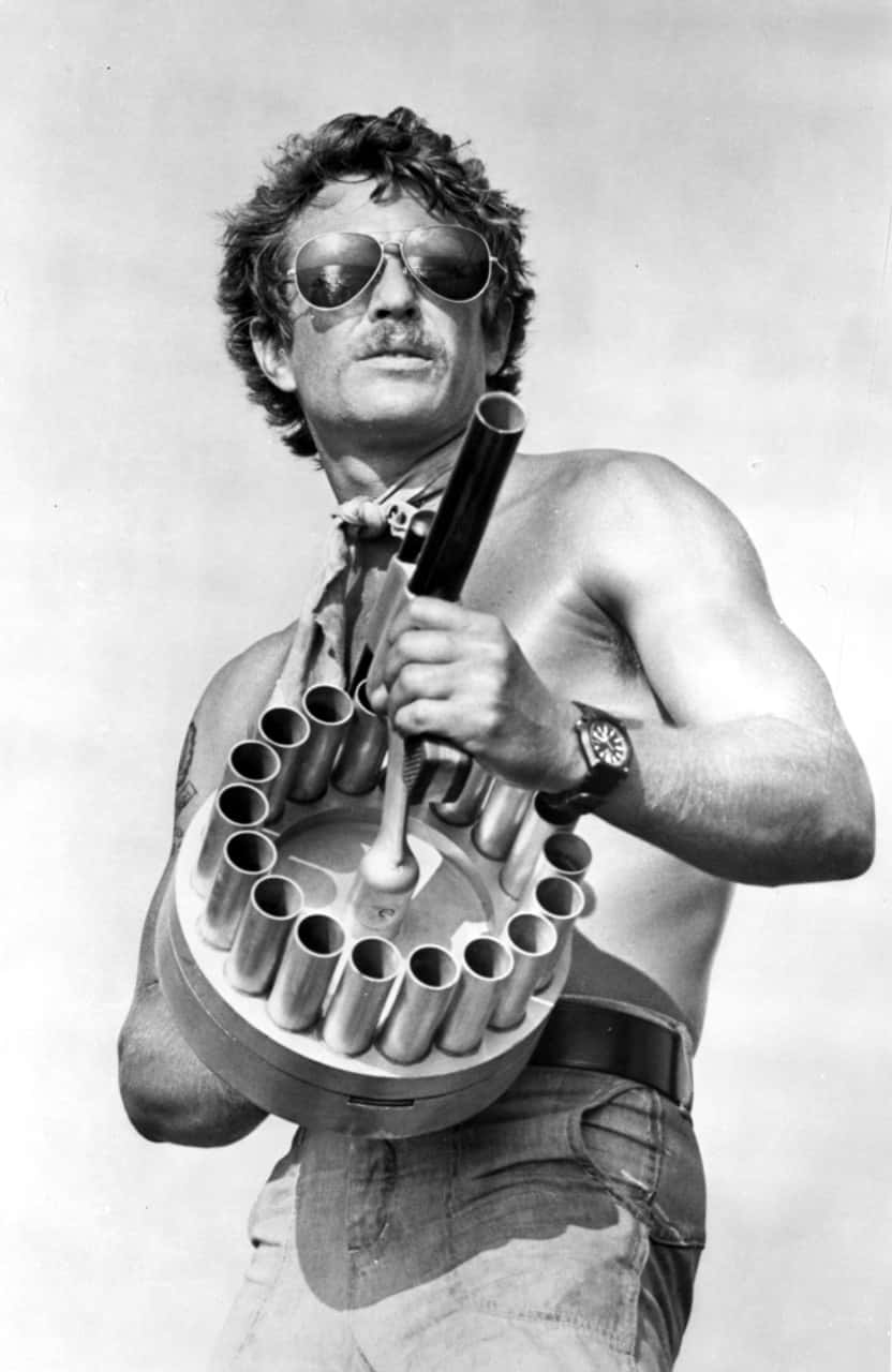 Tom Berenger Poses In A Thoughtful Moment Background