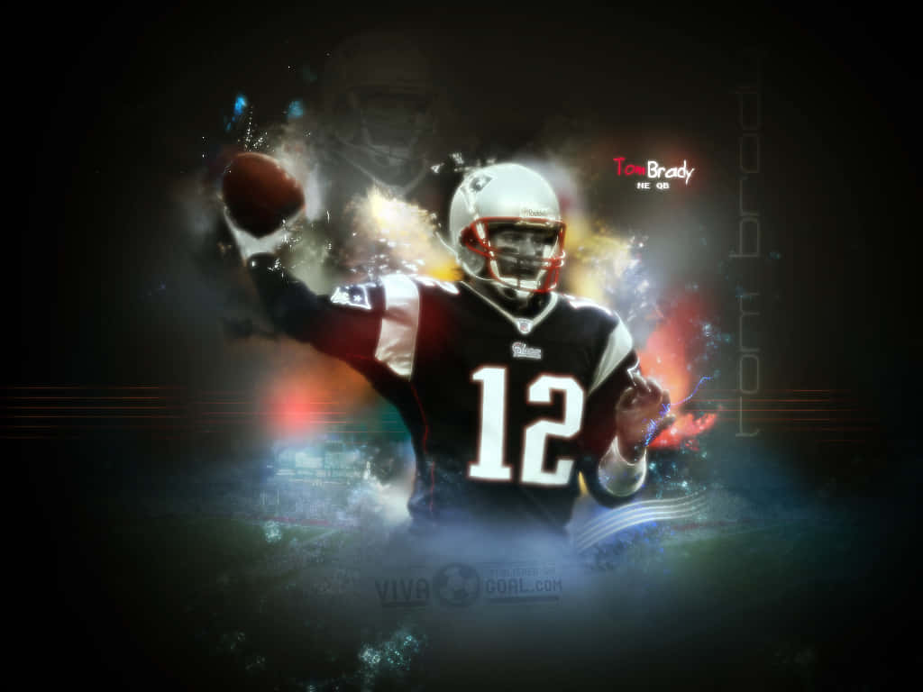 Tom Brady Is The Greatest Of All Time (goat) Background