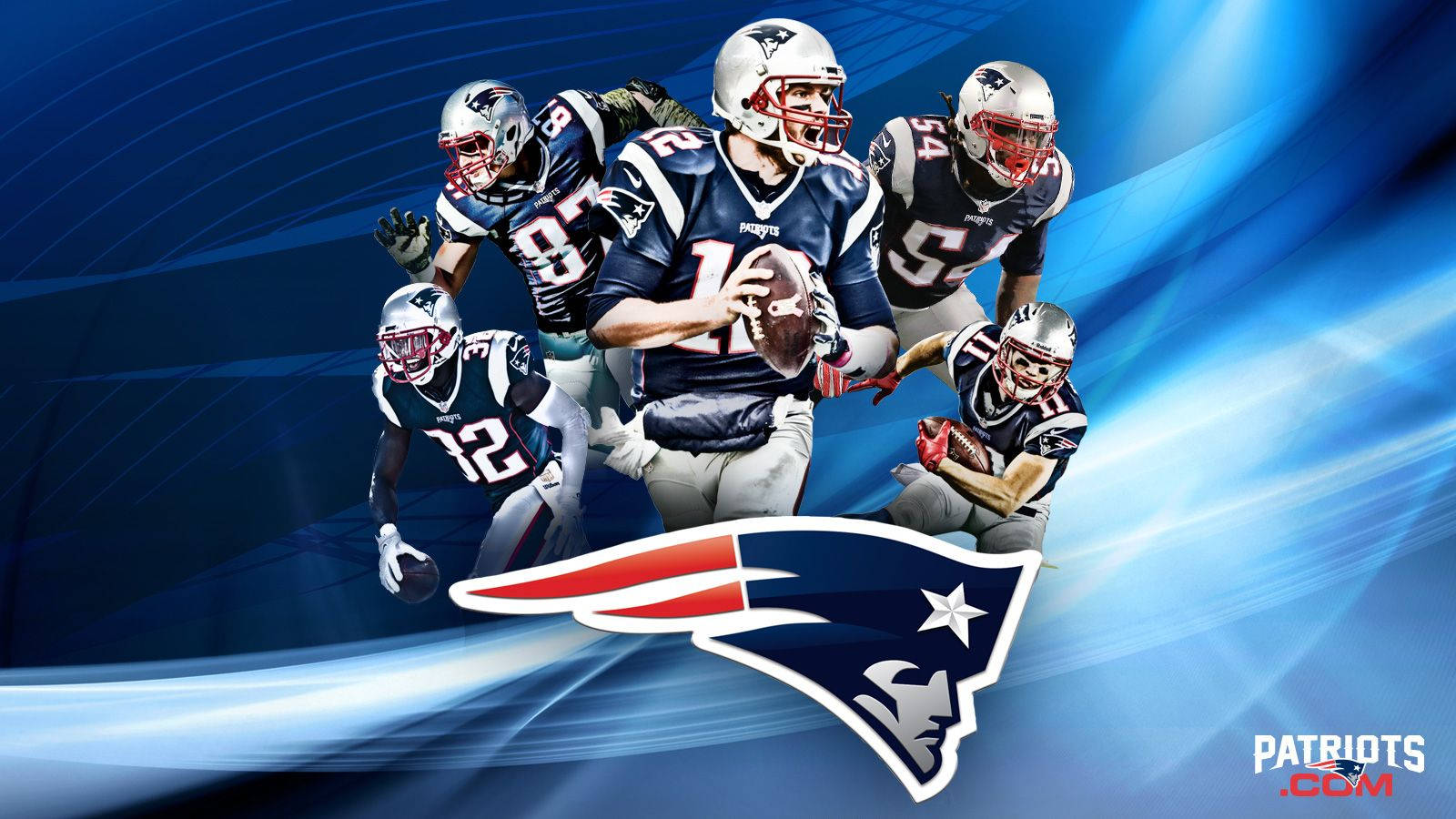 Tom Brady Leads The New England Patriots Background