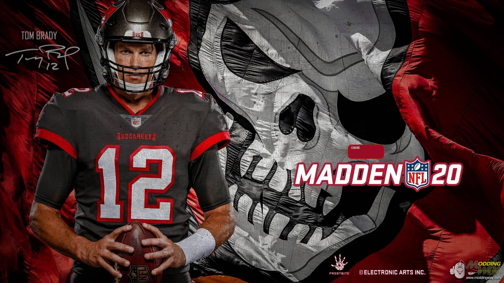 Tom Brady Madden Nfl Logo Background