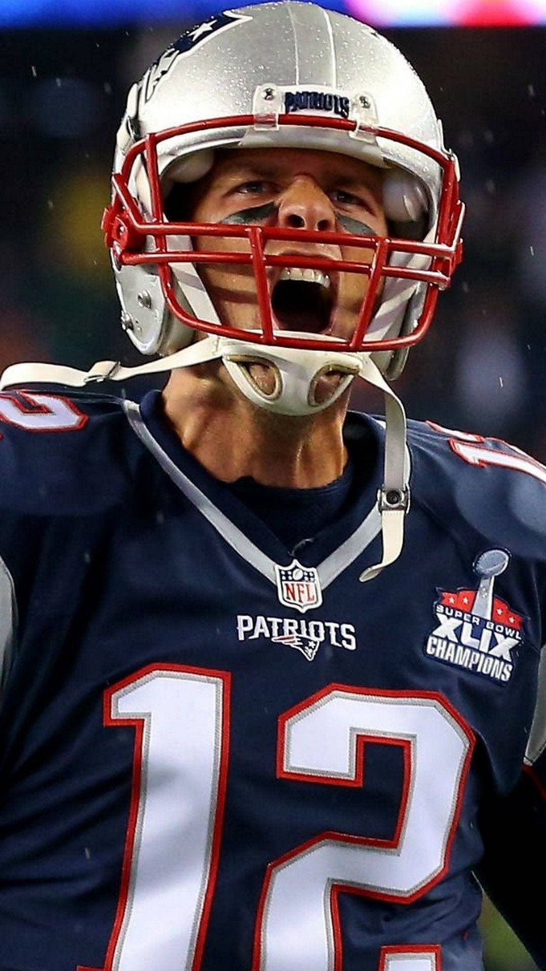 Tom Brady Primal Scream Of Victory Background