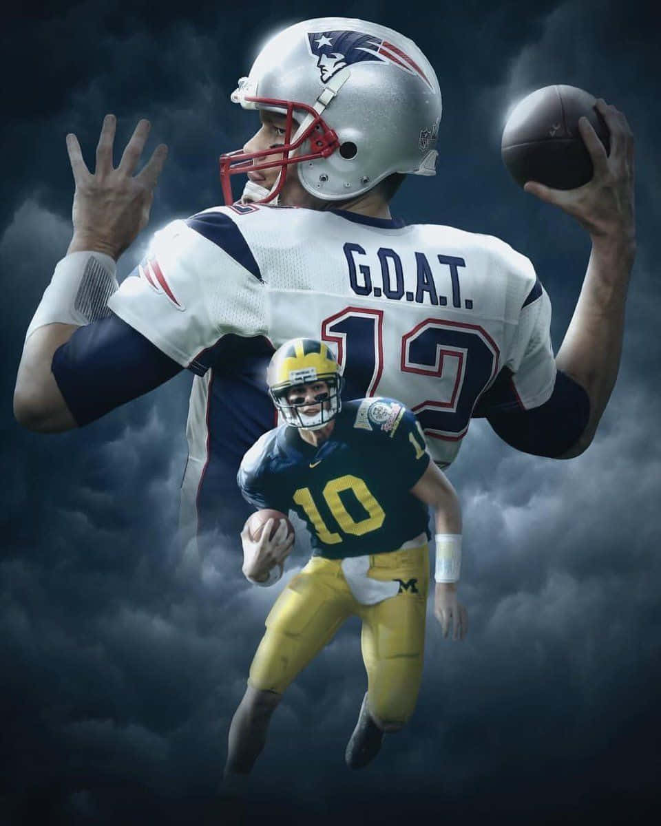 Tom Brady, The Goat Background