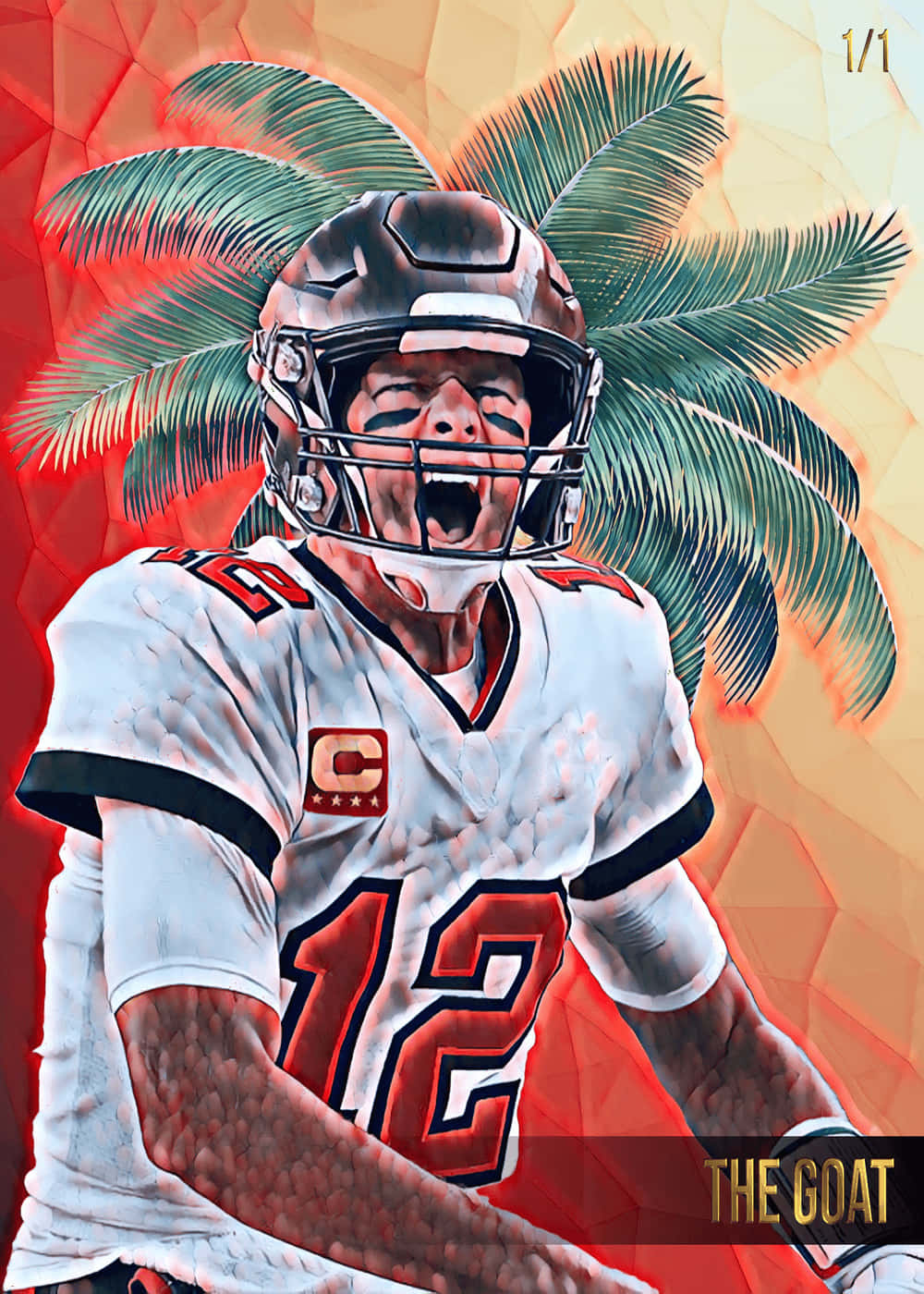 Tom Brady, The Greatest Of All Time (goat) Background