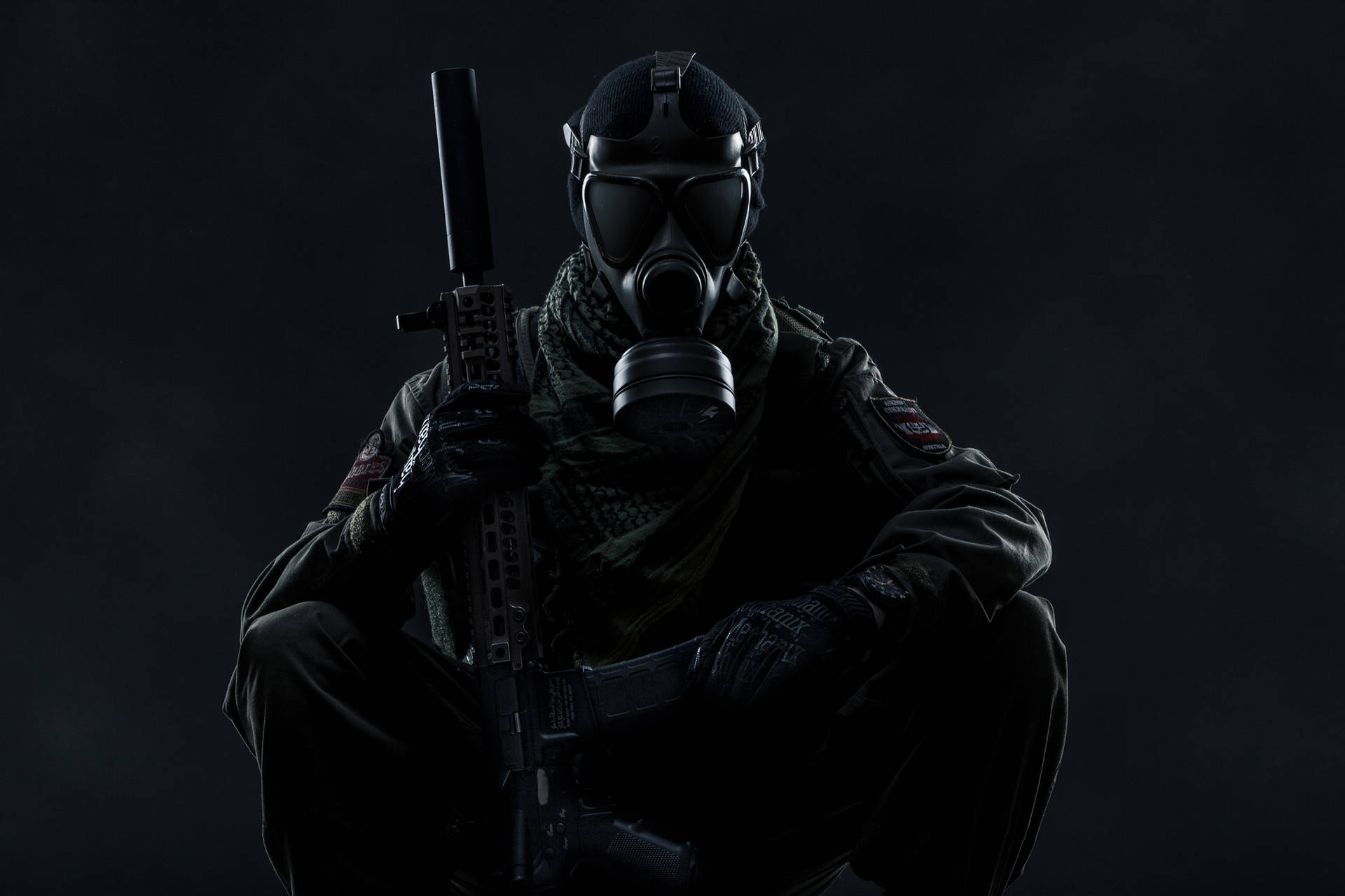 Tom Clancy's Ghost Recon Wildlands Gas Mask Background