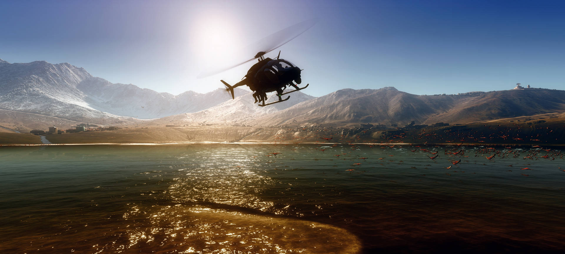 Tom Clancy's Ghost Recon Wildlands Helicopter Background