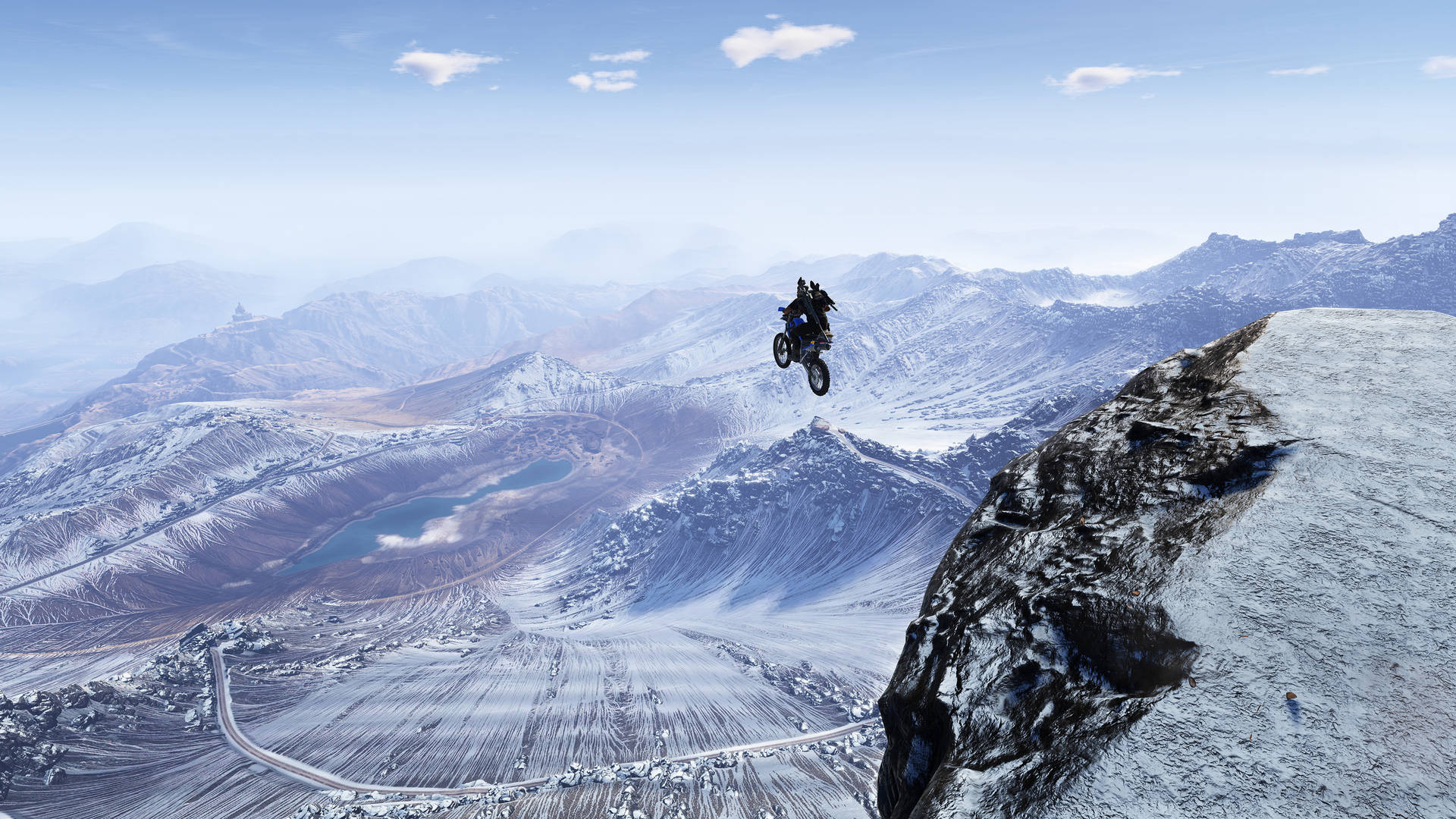 Tom Clancy's Ghost Recon Wildlands Midair Bike Background