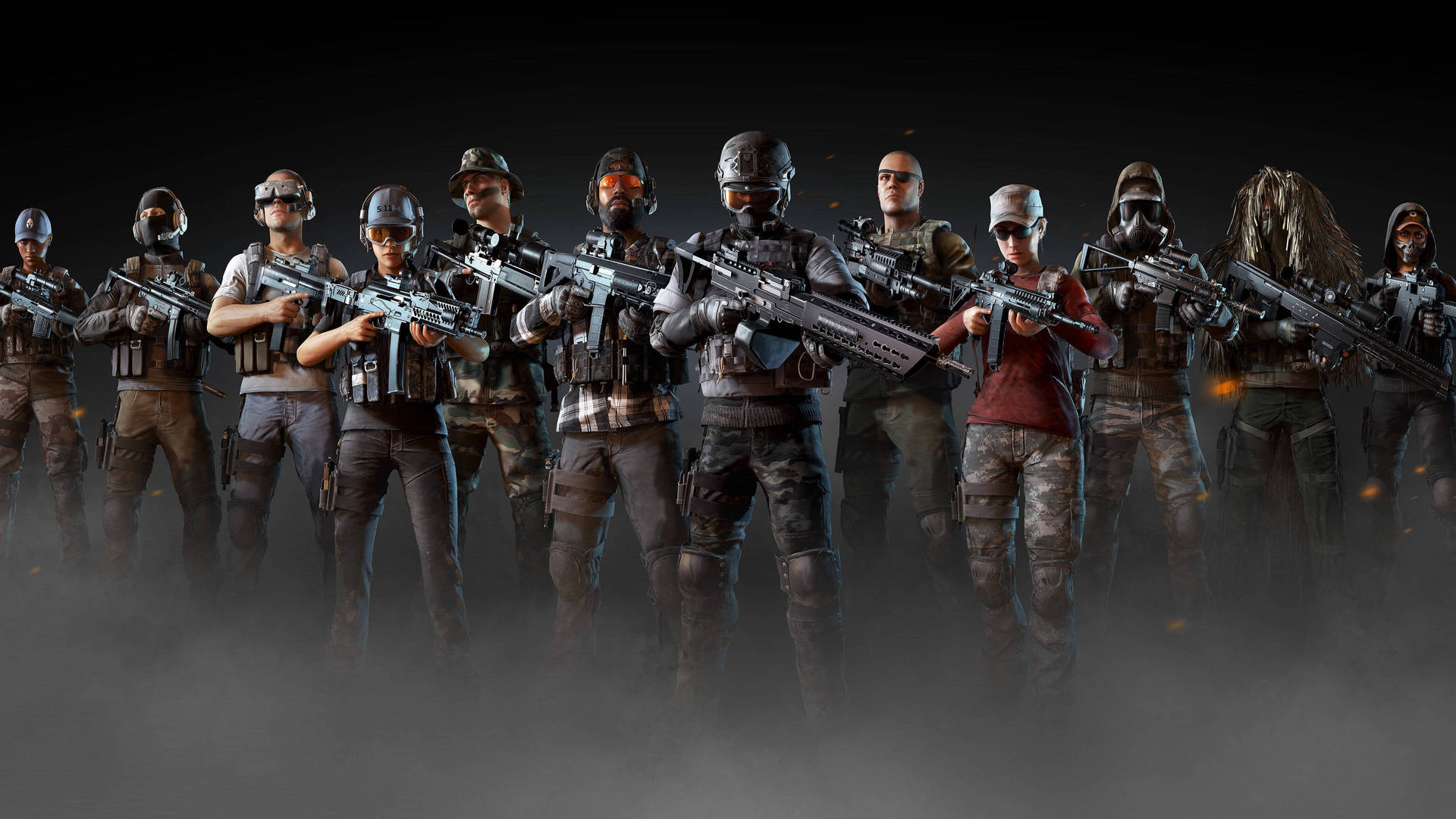 Tom Clancy's Ghost Recon Wildlands Team Shooters Background