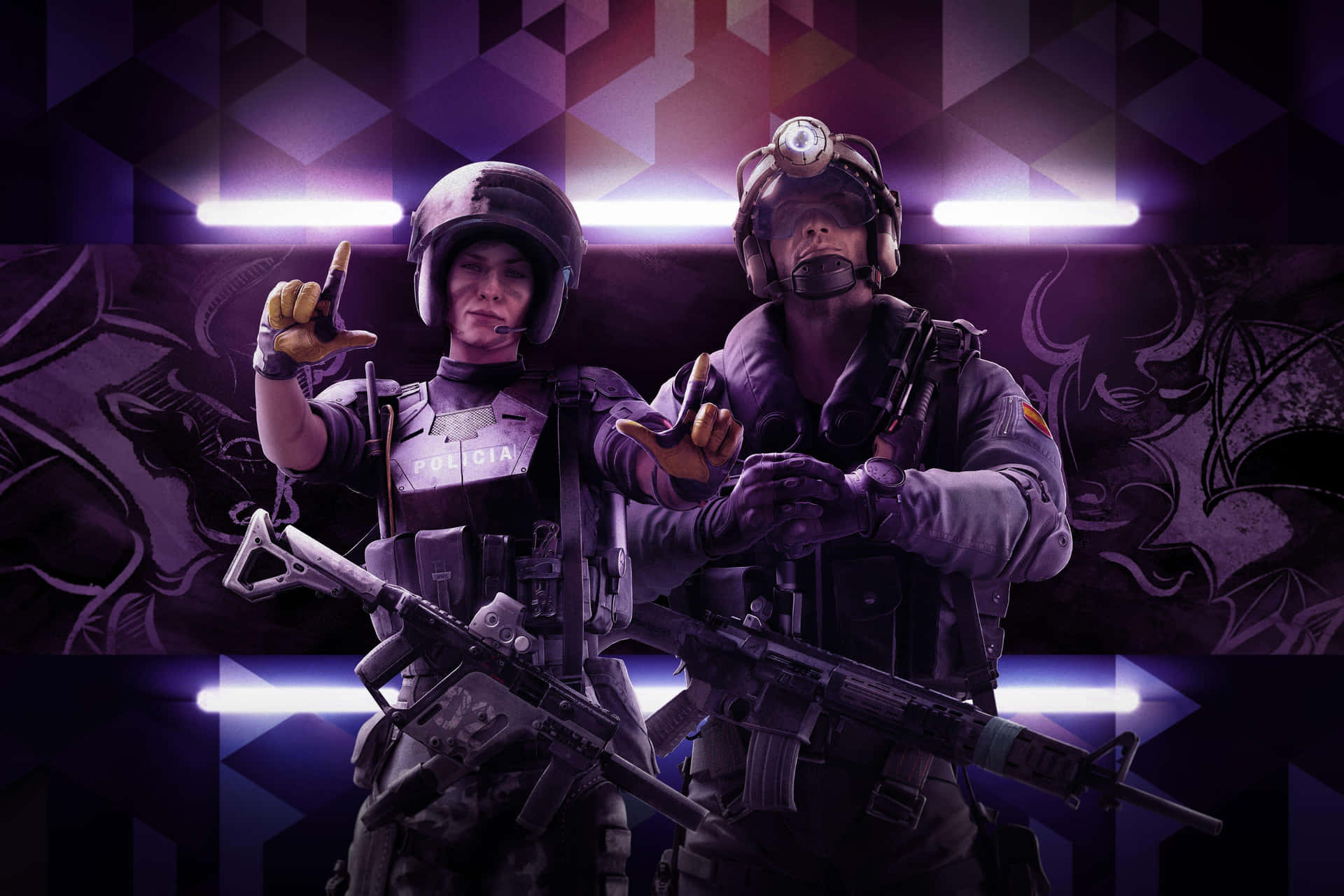 Tom Clancys Rainbow Six Siege Mira And Jackal Background