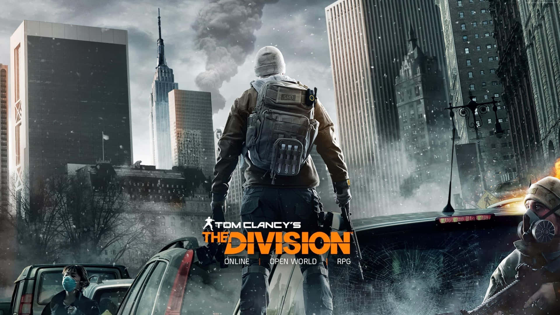 Tom Clancys The Division 4k N.y.c. Dark Zone Background