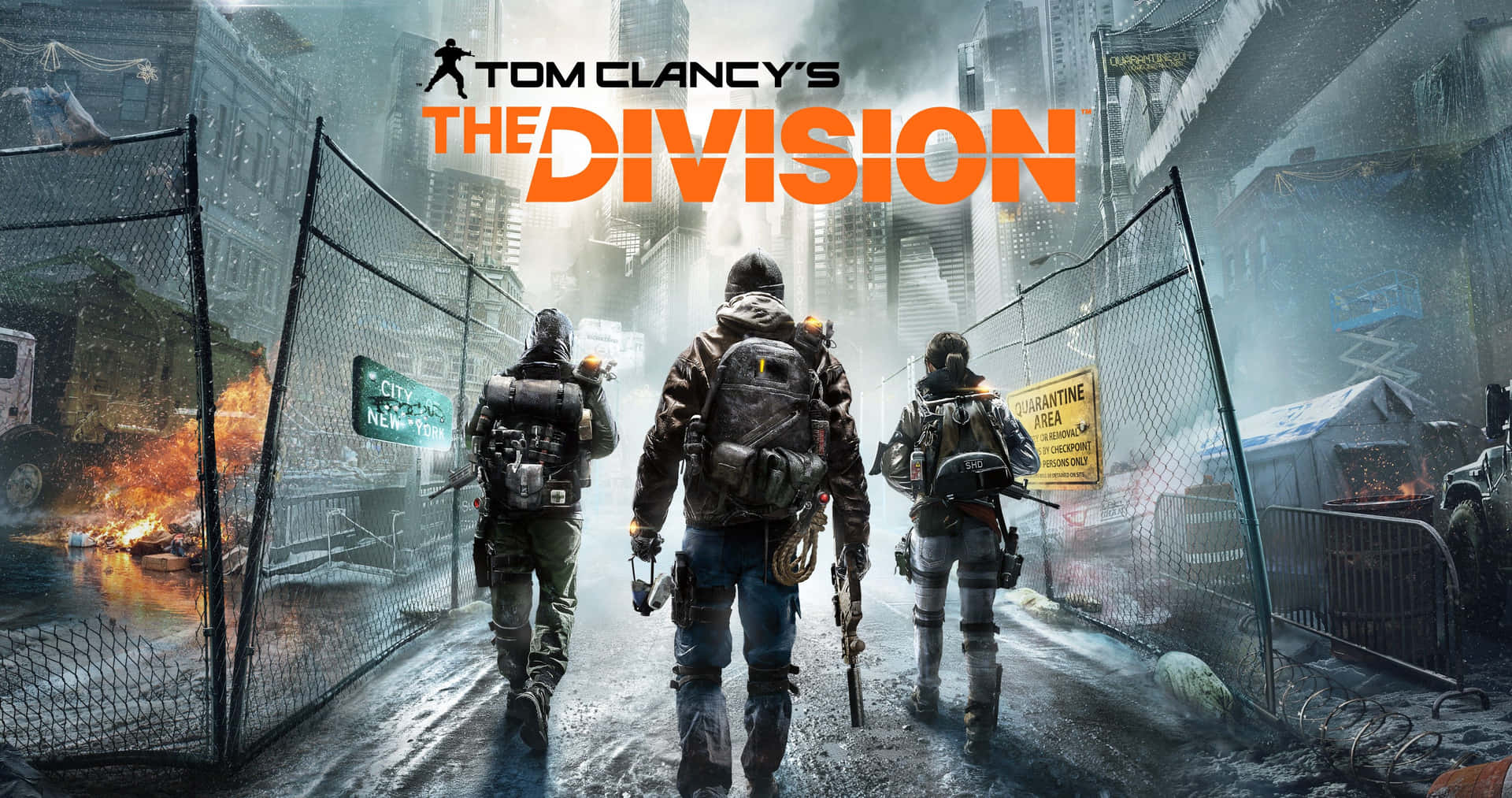 Tom Clancys The Division 4k Tactical Shooter Game Background