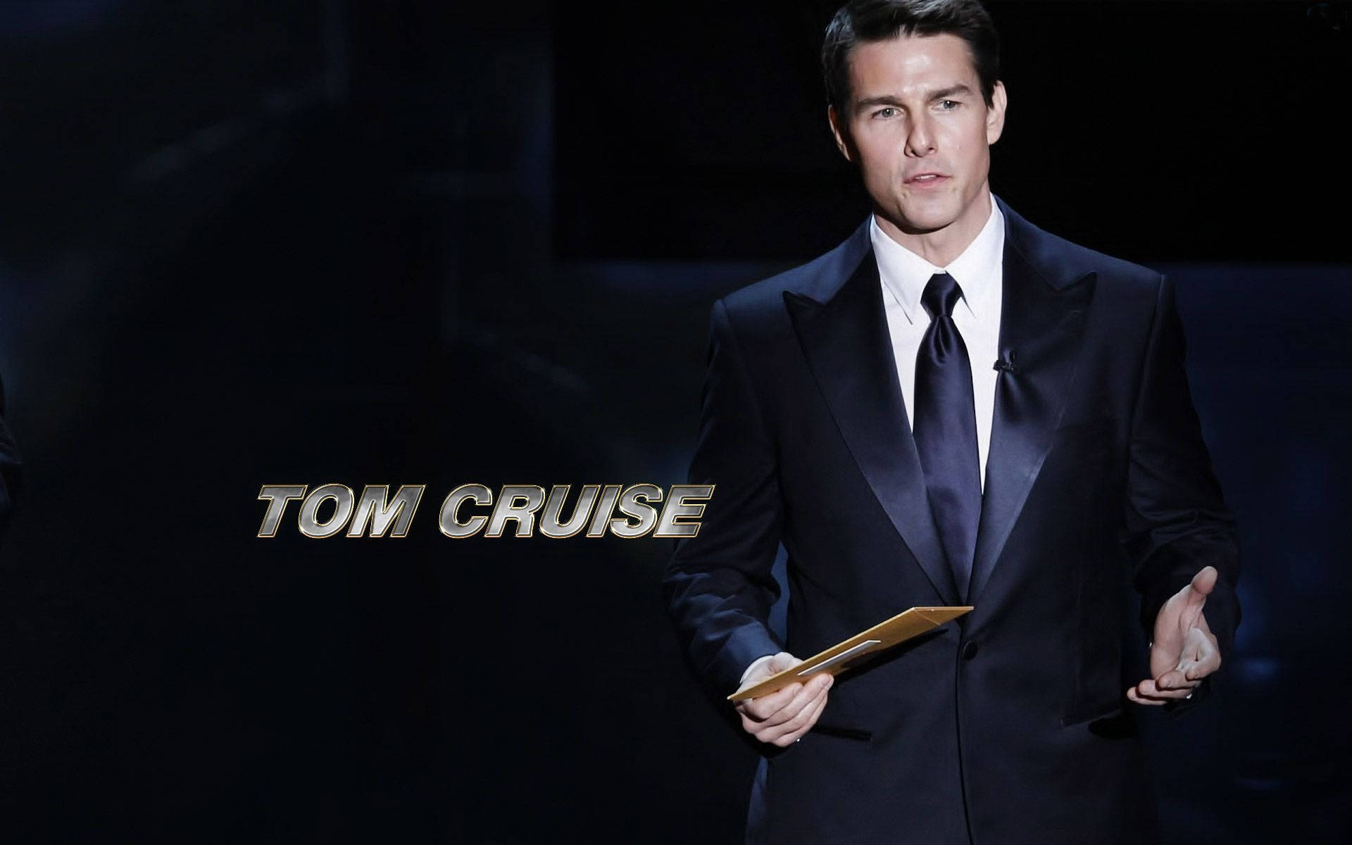 Tom Cruise Wearing Suit Background