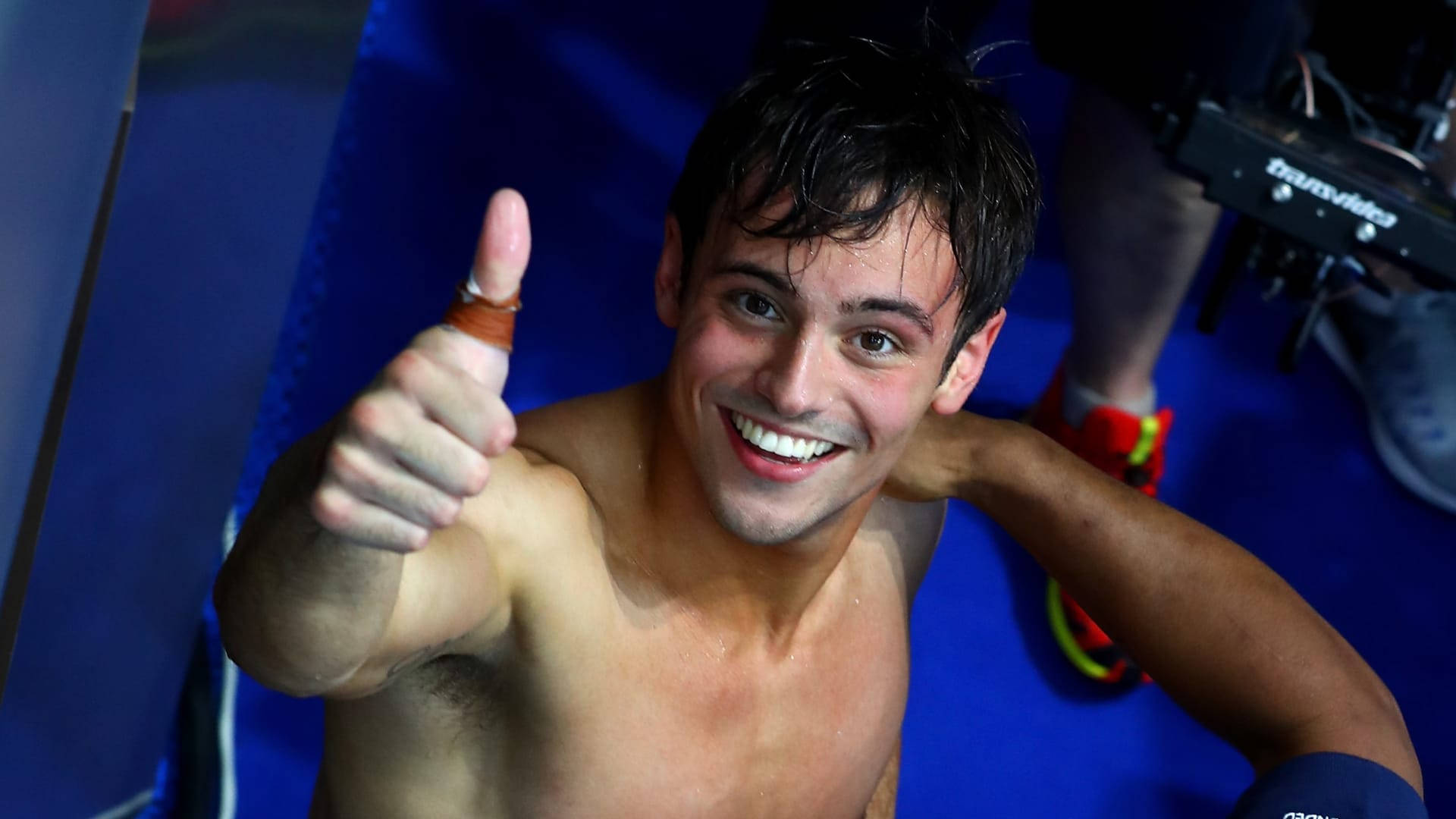 Tom Daley Thumbs Up