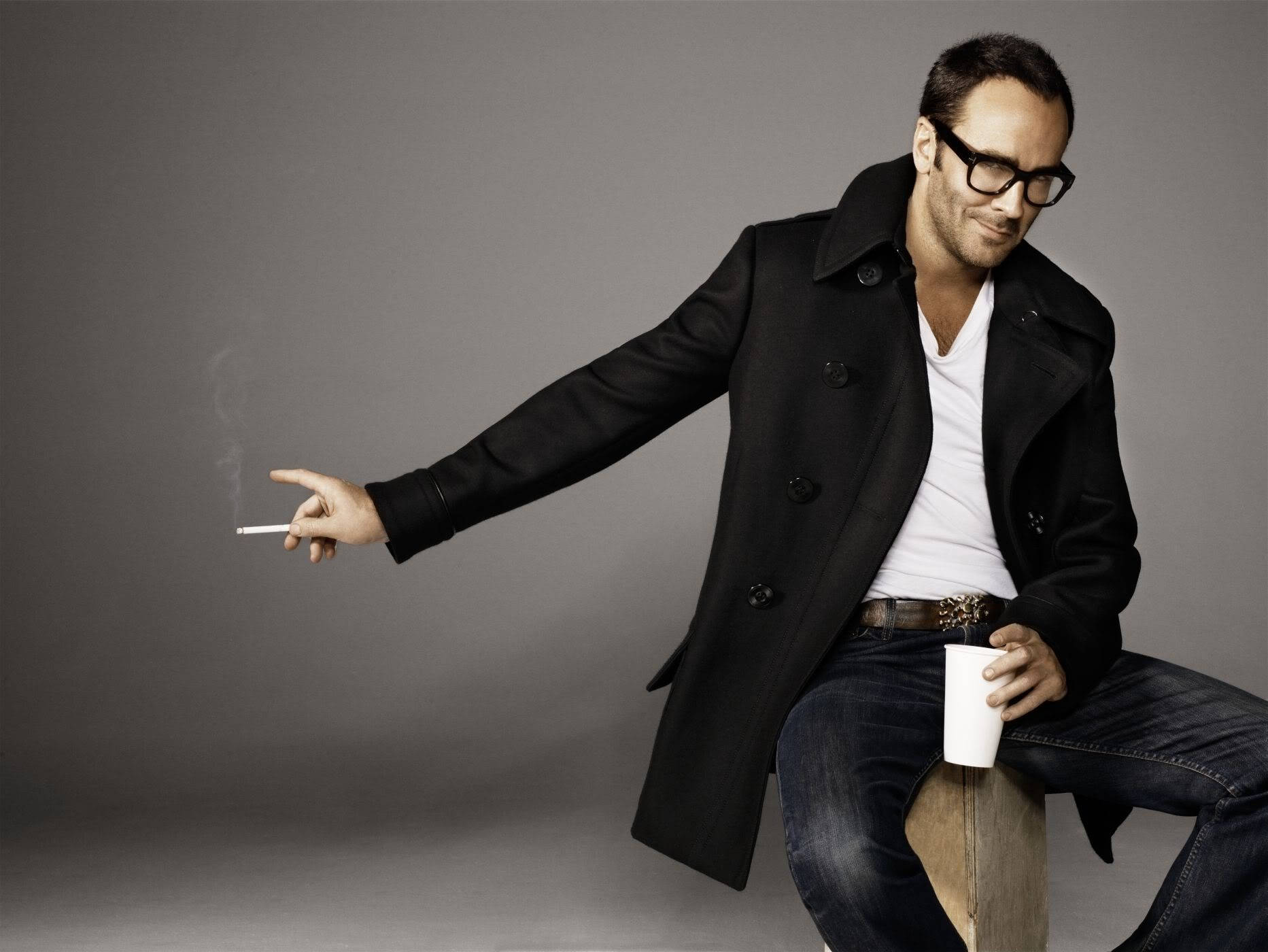 Tom Ford In Casual Outfit