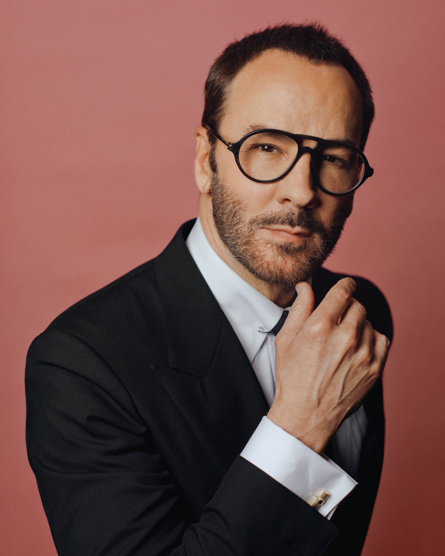 Tom Ford In Glasses Background