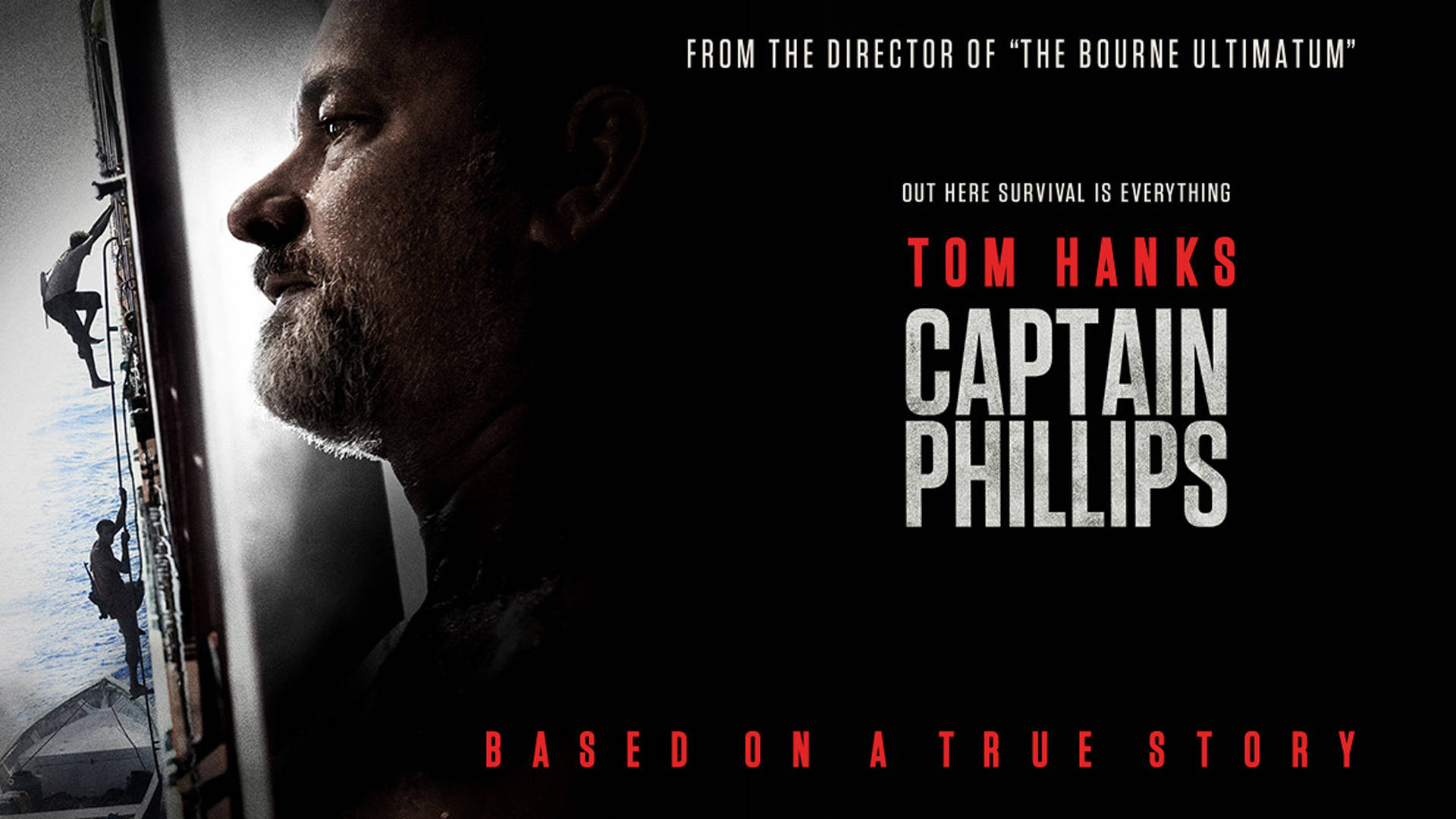 Tom Hanks Captain Phillips Movie Poster Background