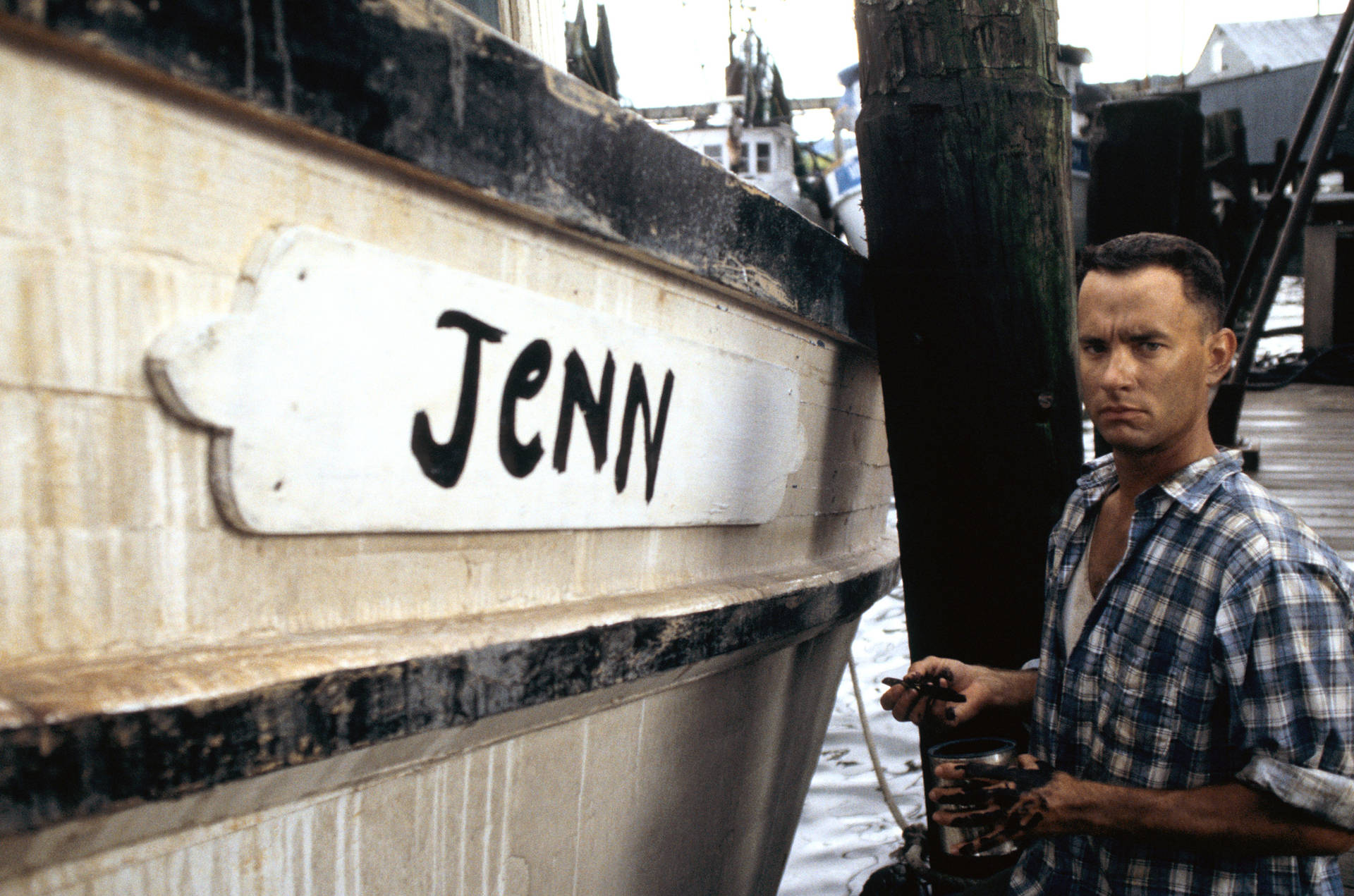 Tom Hanks Forrest Boat Jenn Background