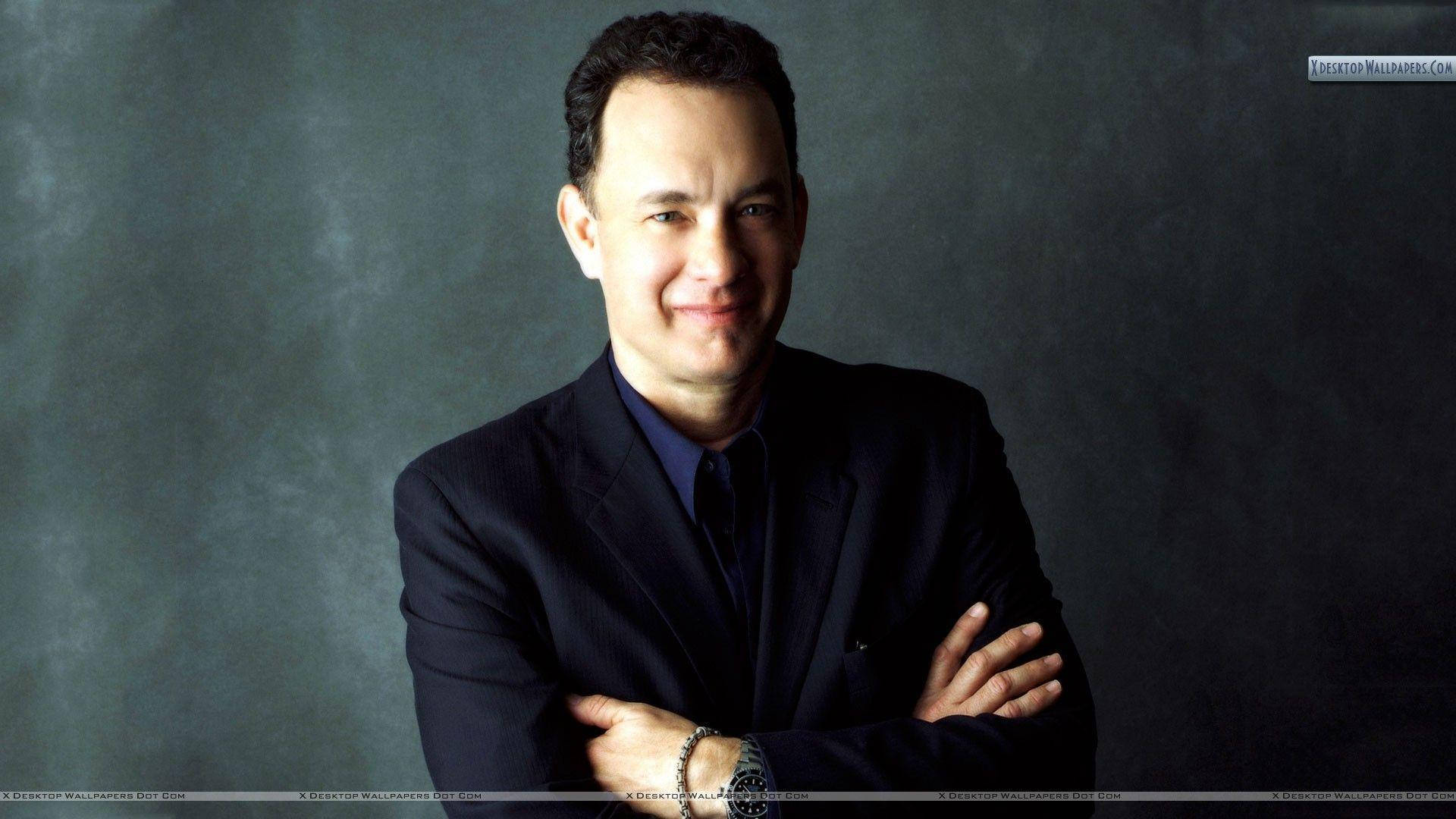 Tom Hanks Hands Crossed In Chest Background