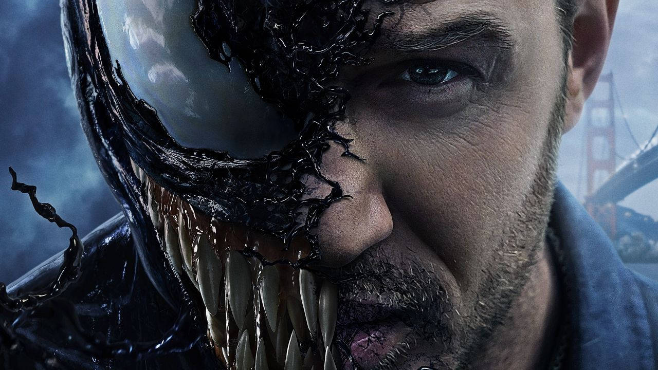Tom Hardy Comic Character Venom Background