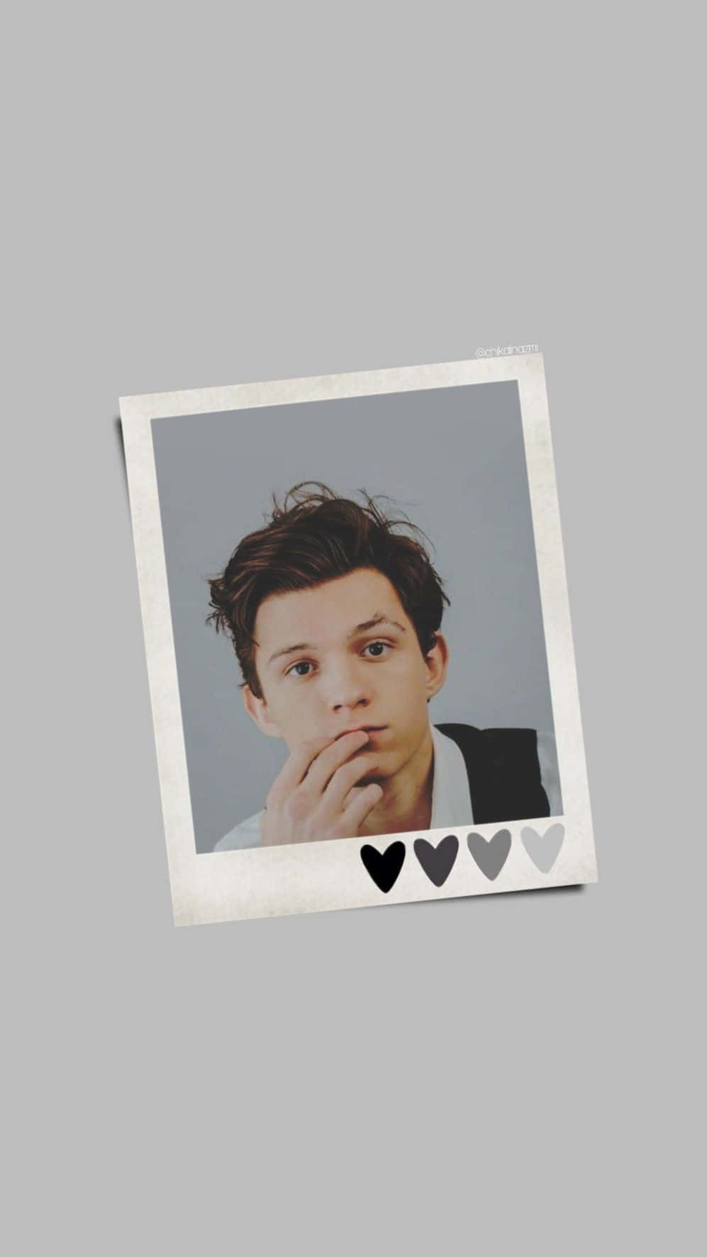 Tom Holland Aesthetic Frame Background