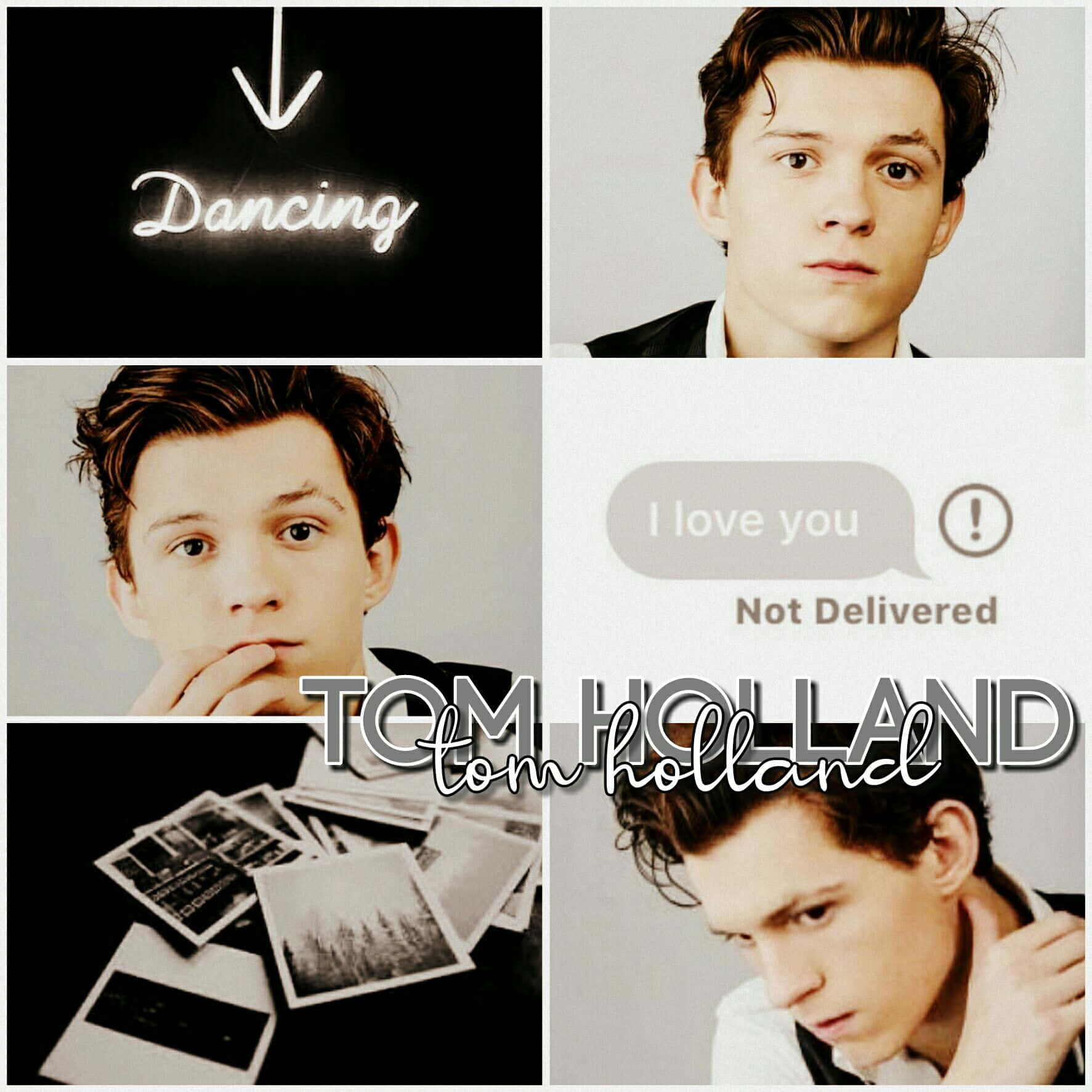 Tom Holland Aesthetic Palette Background