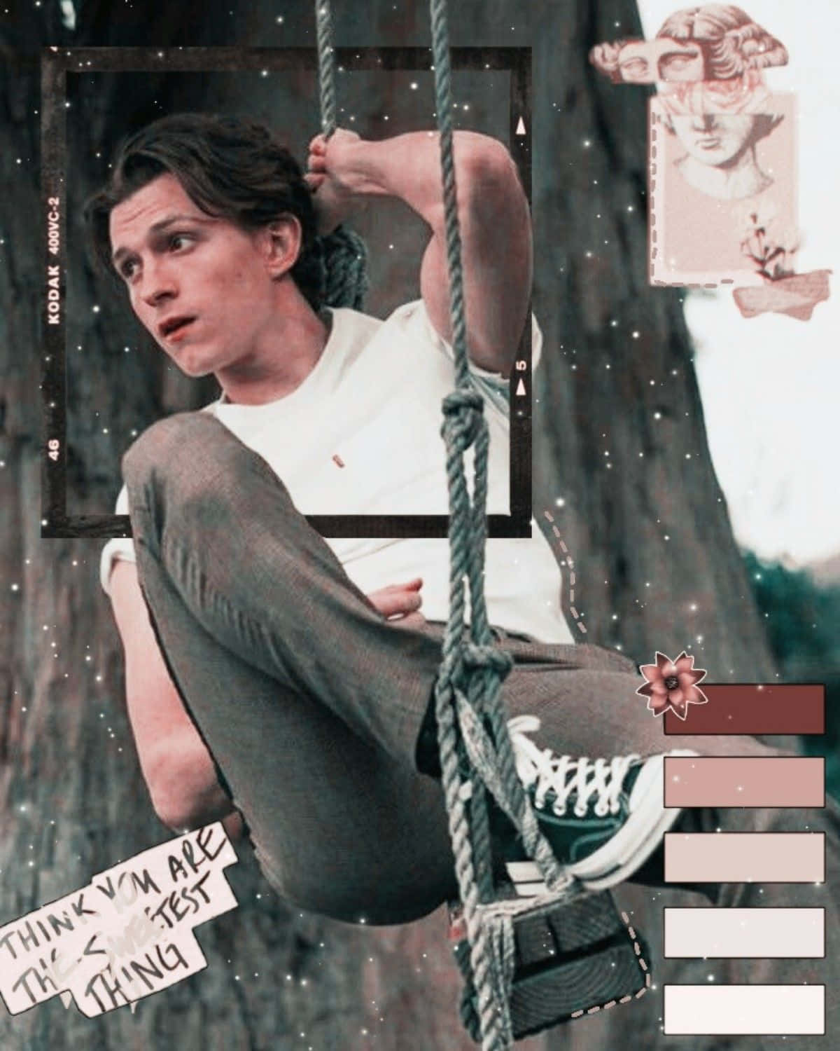 Tom Holland Aesthetic Swing Background