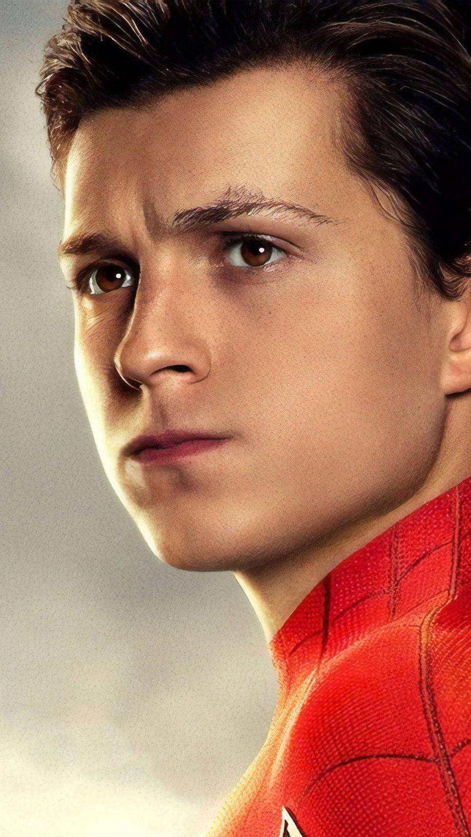 Tom Holland As Peter Parker Background