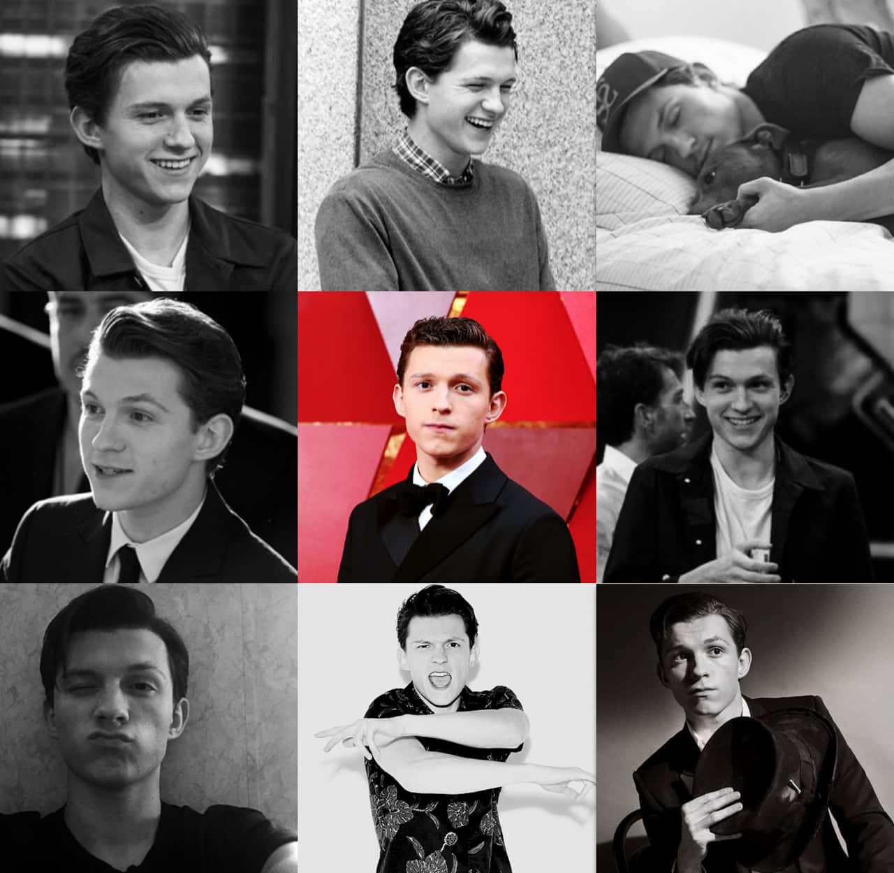 Tom Holland Looking His Best Background