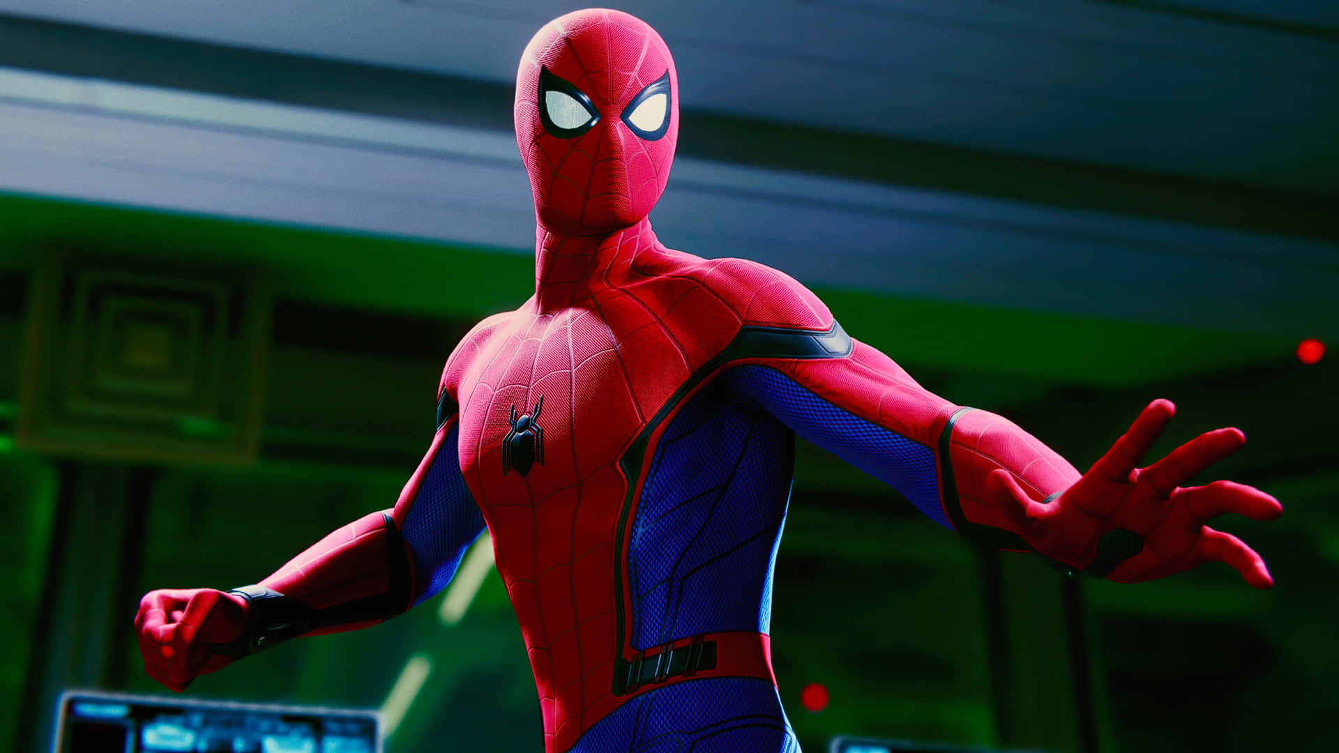 Tom Holland Stars As Spider-man In “spider-man: Homecoming”. Background