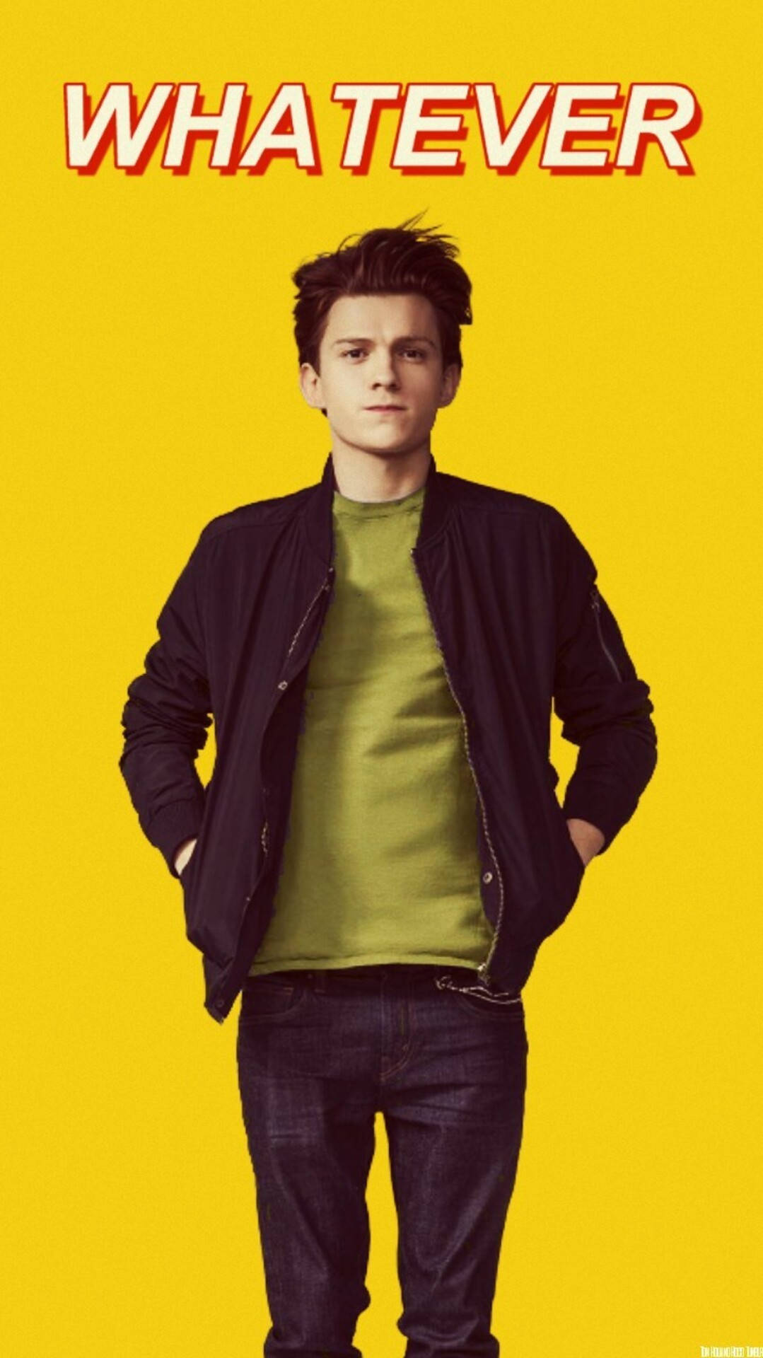 Tom Holland Whatever Background