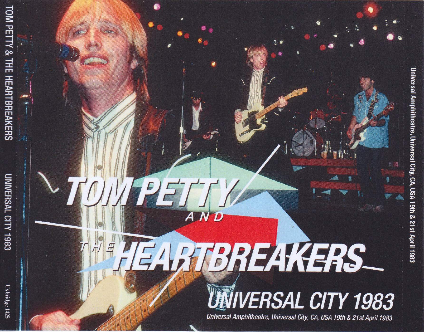 Tom Petty And The Heartbreakers Universal City 1983 Poster