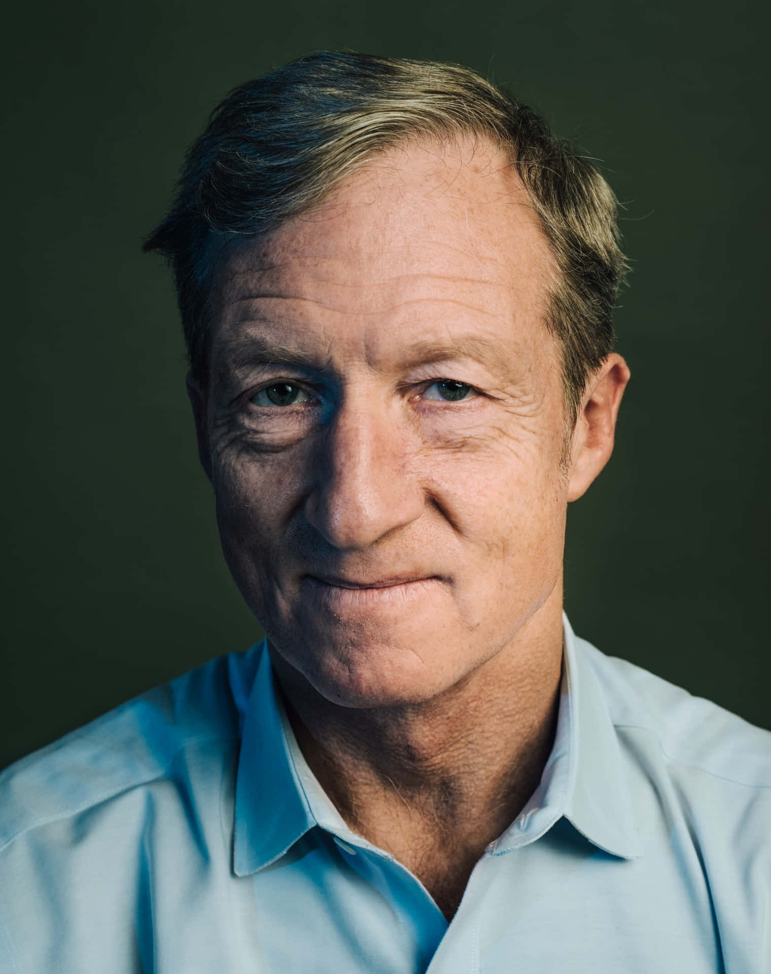 Tom Steyer Biting His Lower Lip