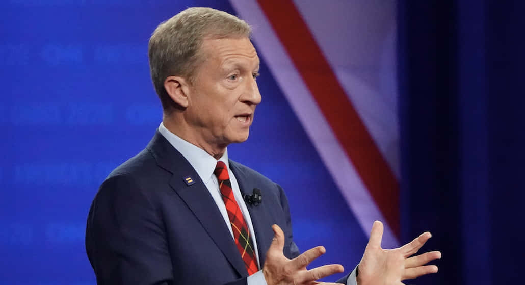 Tom Steyer Explaining Background