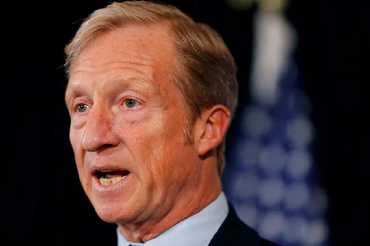 Tom Steyer Side View Background