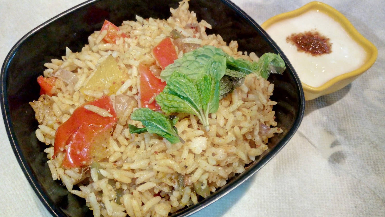 Tomato Basil Rice