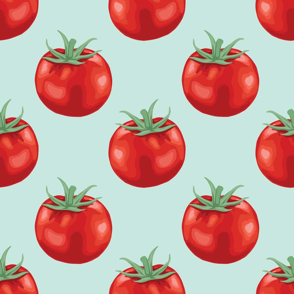Tomato Fruits Cute Plant Background