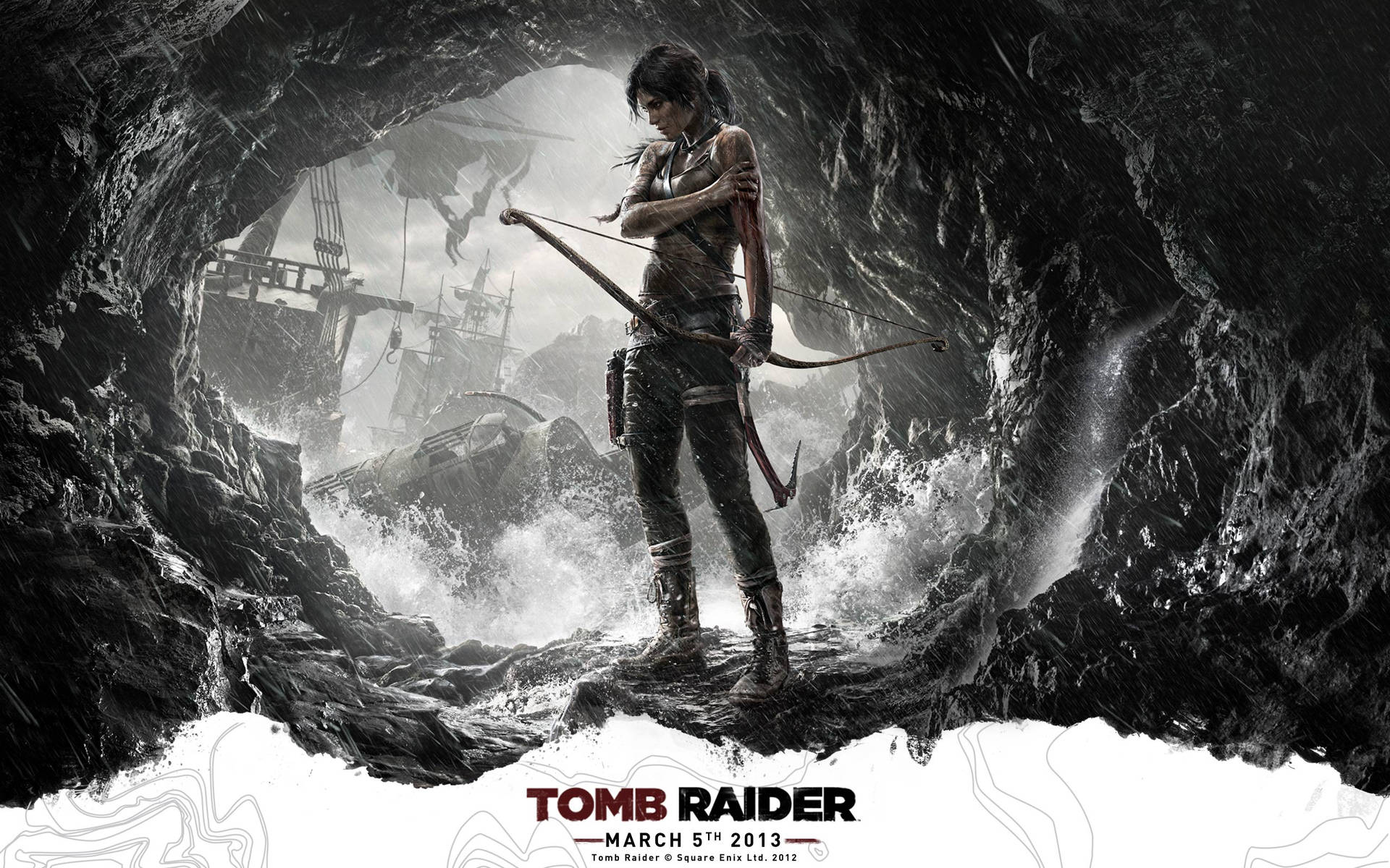 Tomb Raider 2013 Poster Hd Background