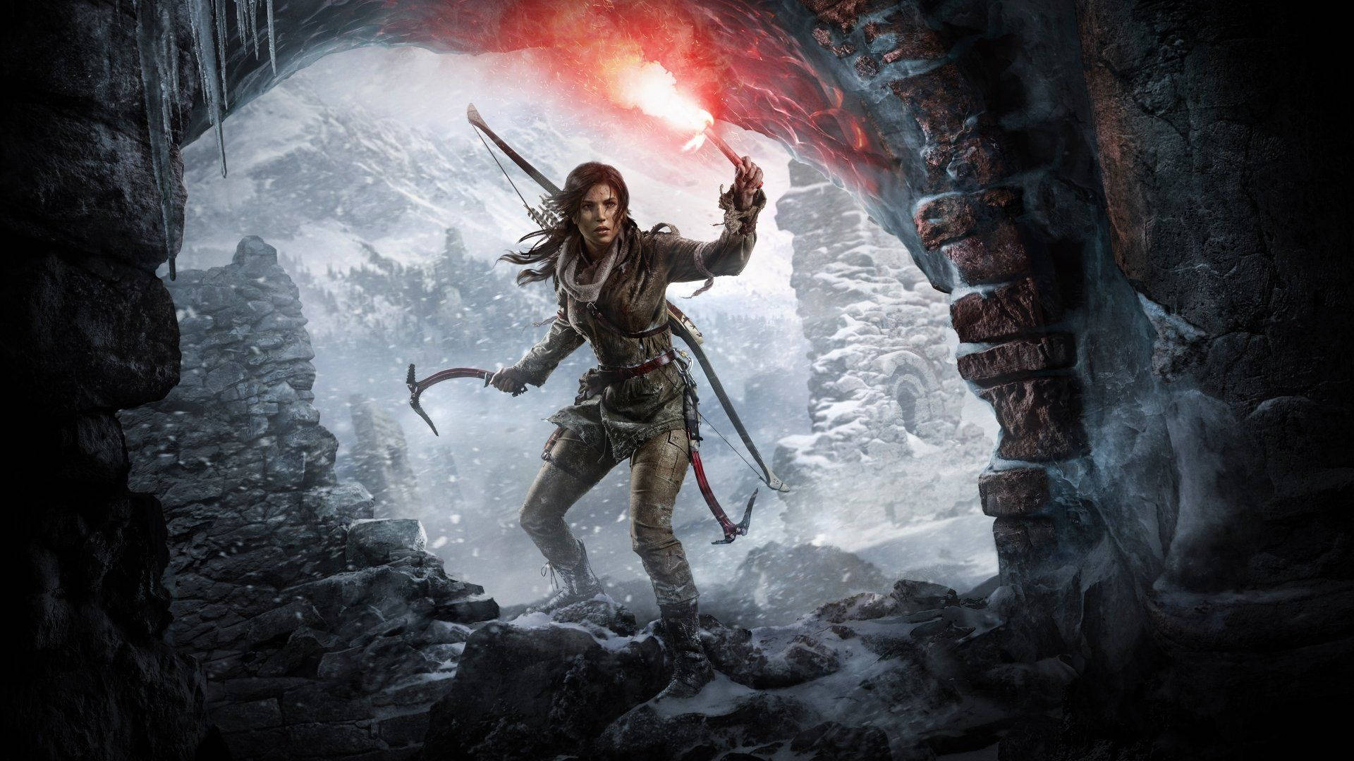 Tomb Raider 9 Lara Croft With Torch