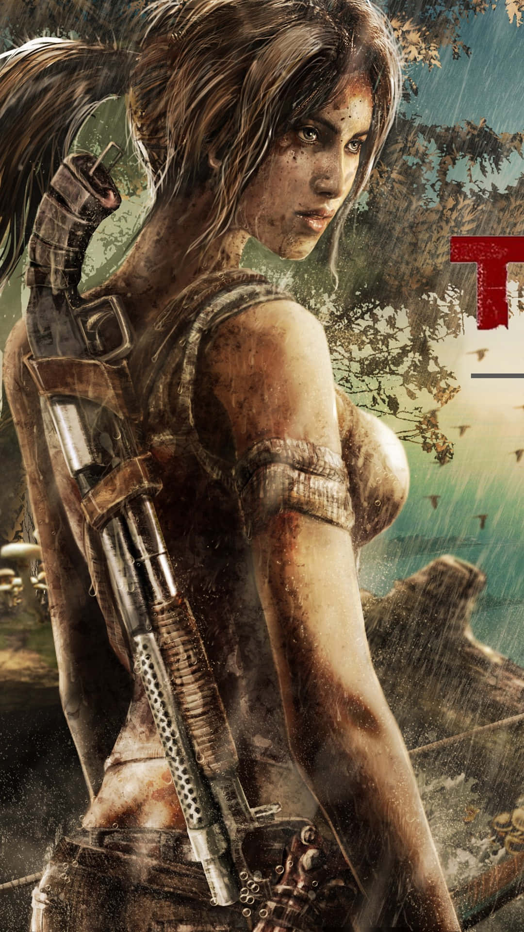 Tomb Raider Game Iphone 5s Background