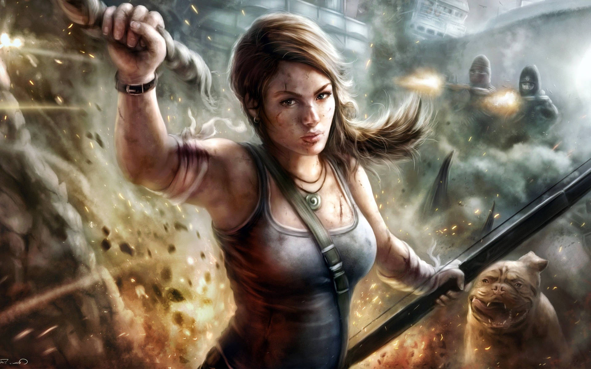 Tomb Raider Game Lara Croft Fanart