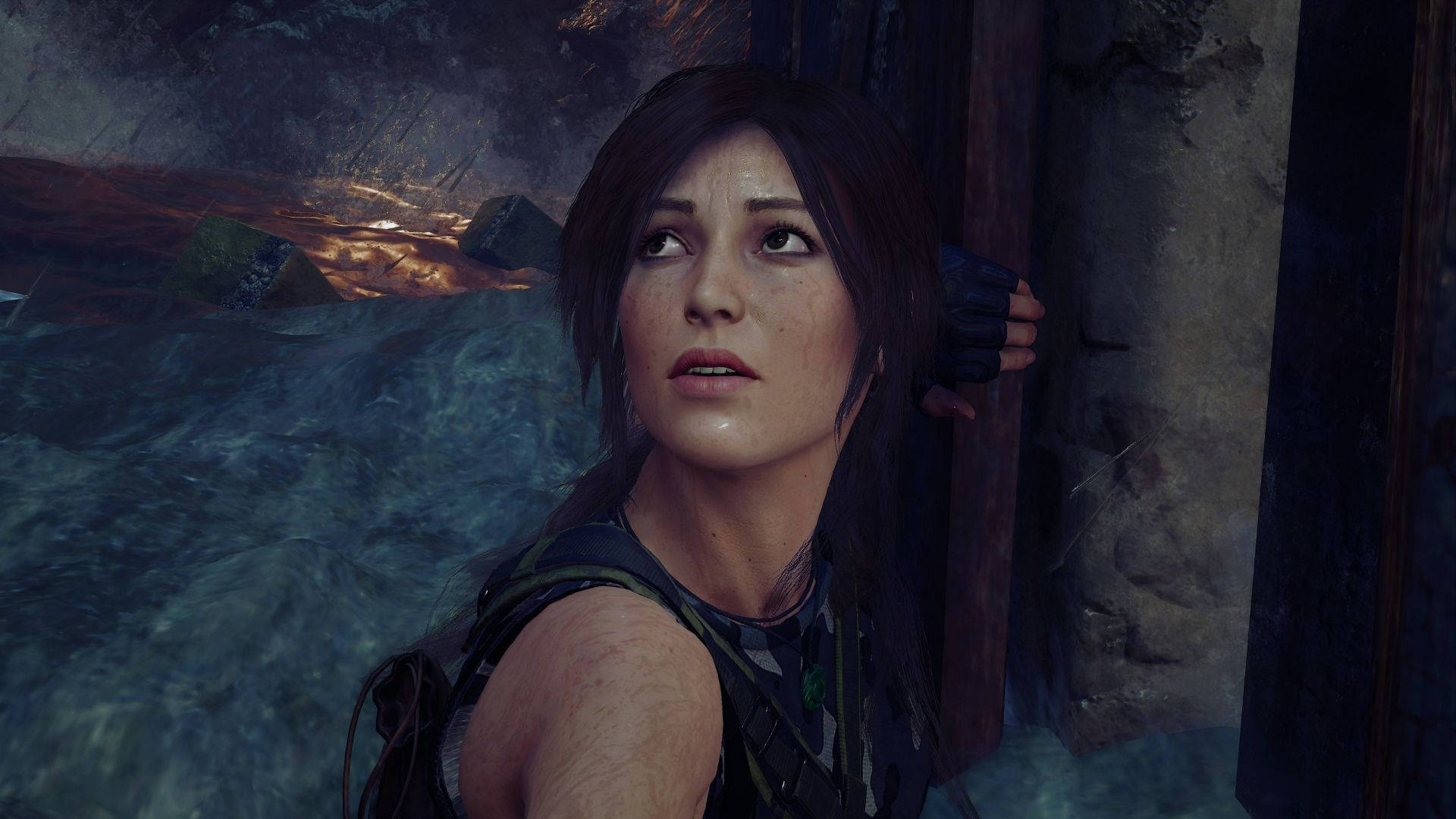 Tomb Raider Game Main Character Lara Croft Background