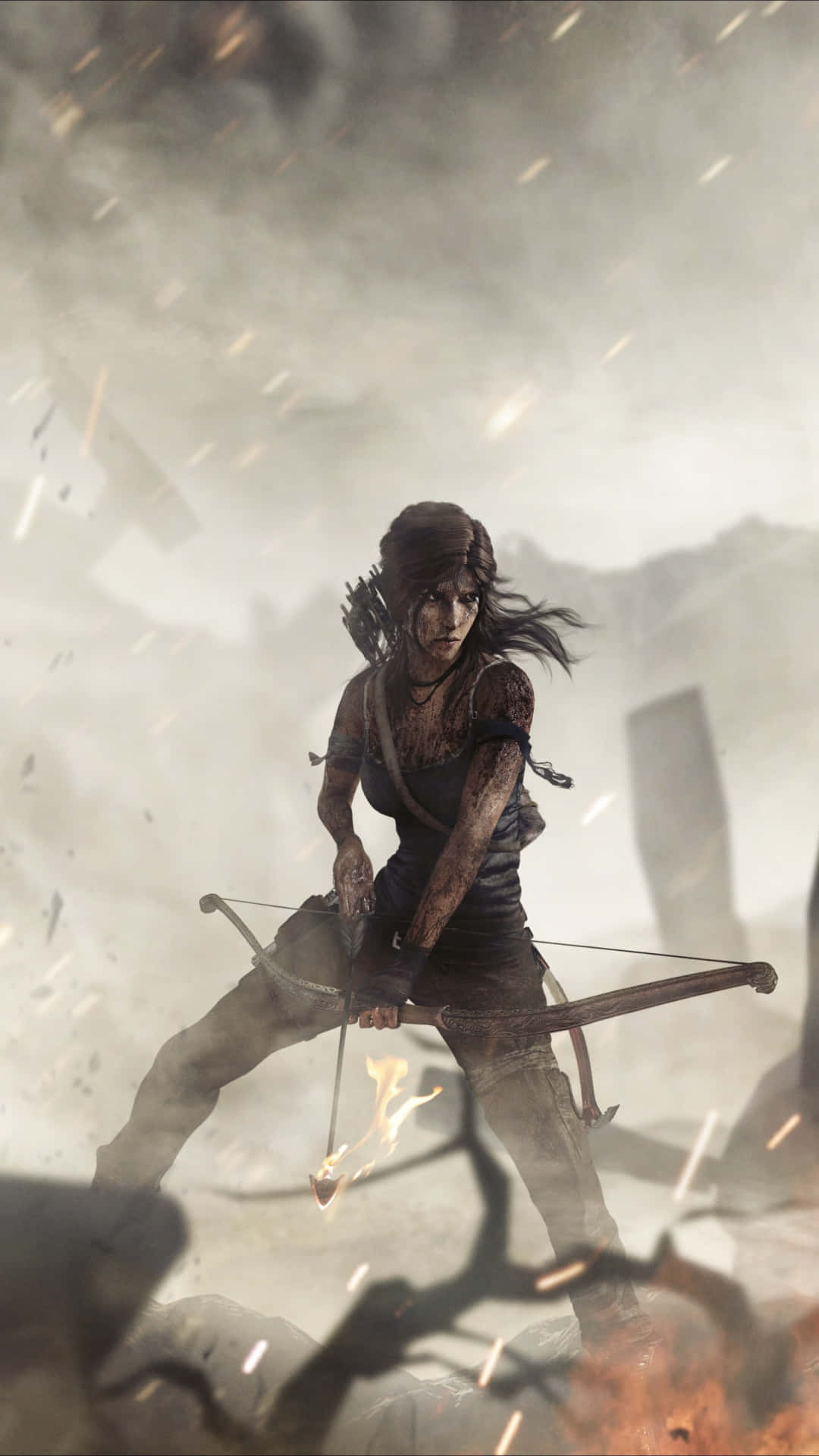 Tomb Raider Iphone 5s Lara Rising Background