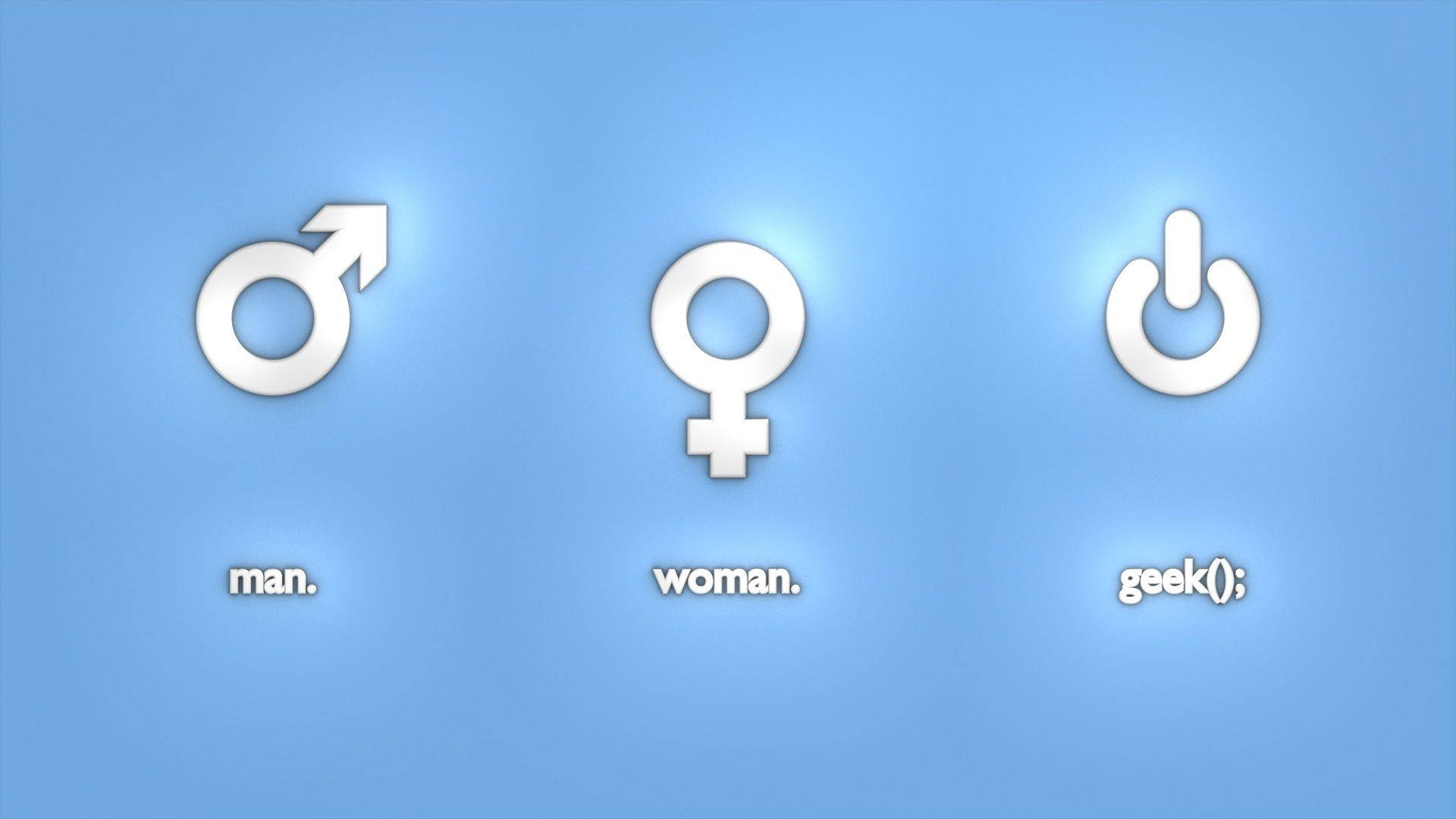Tomboy Aesthetic Gender Symbols Background
