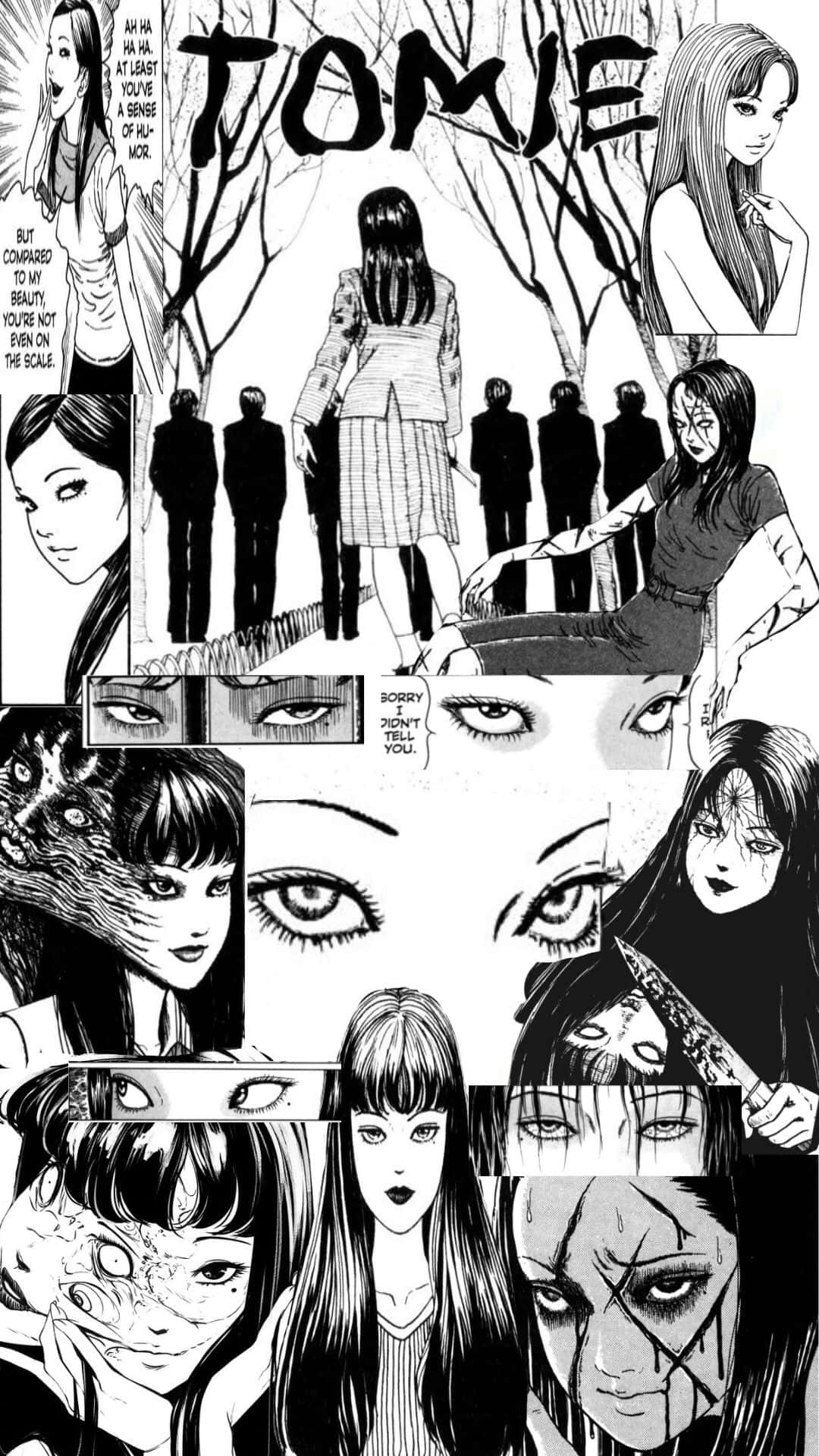 Tomie Comic Illustration