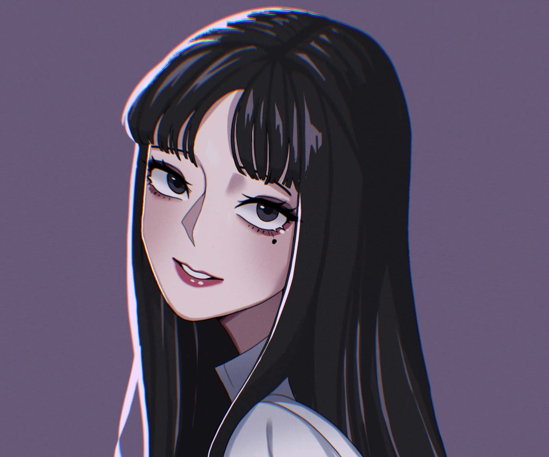 Tomie In White