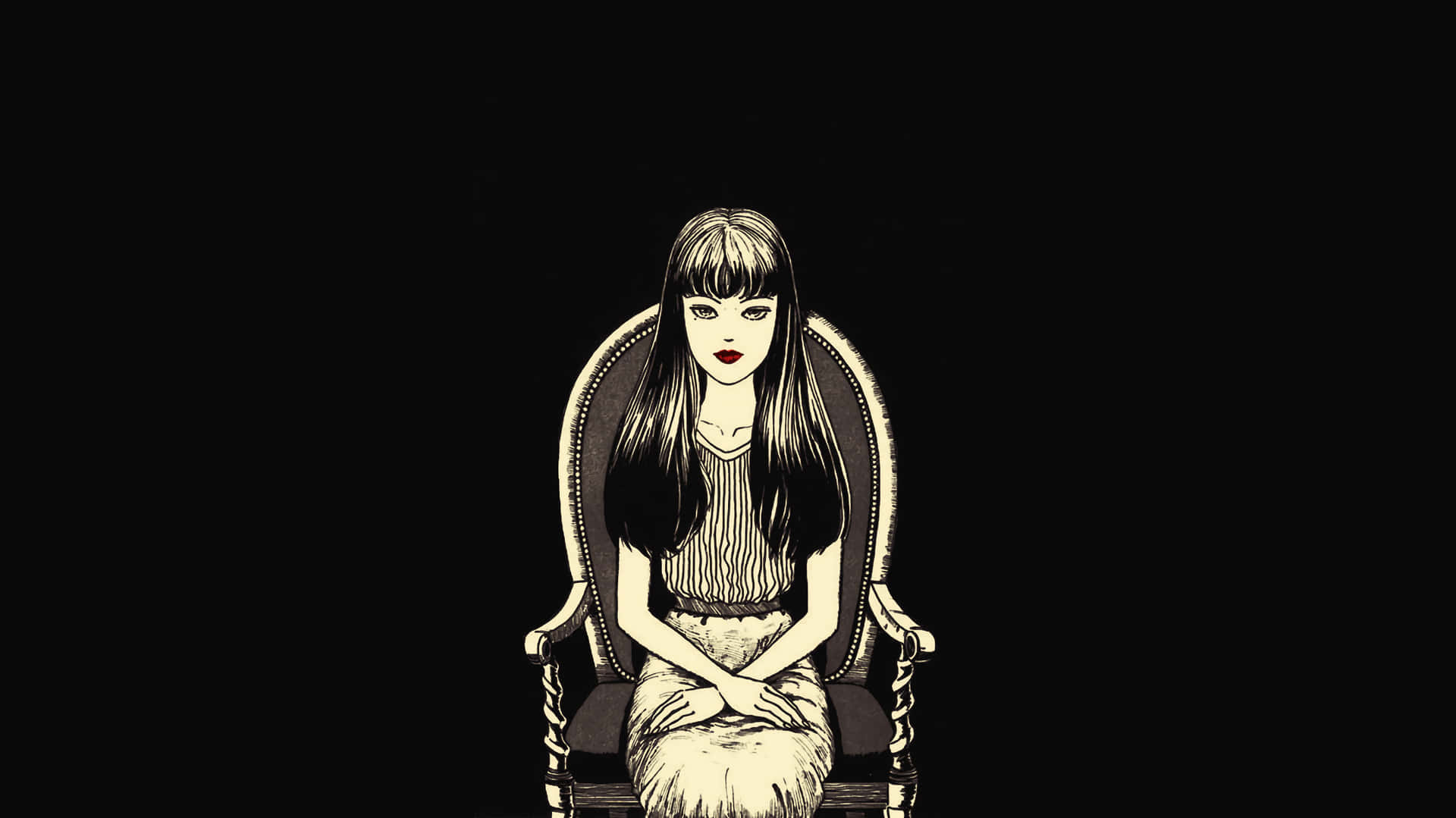 Tomie On Chair