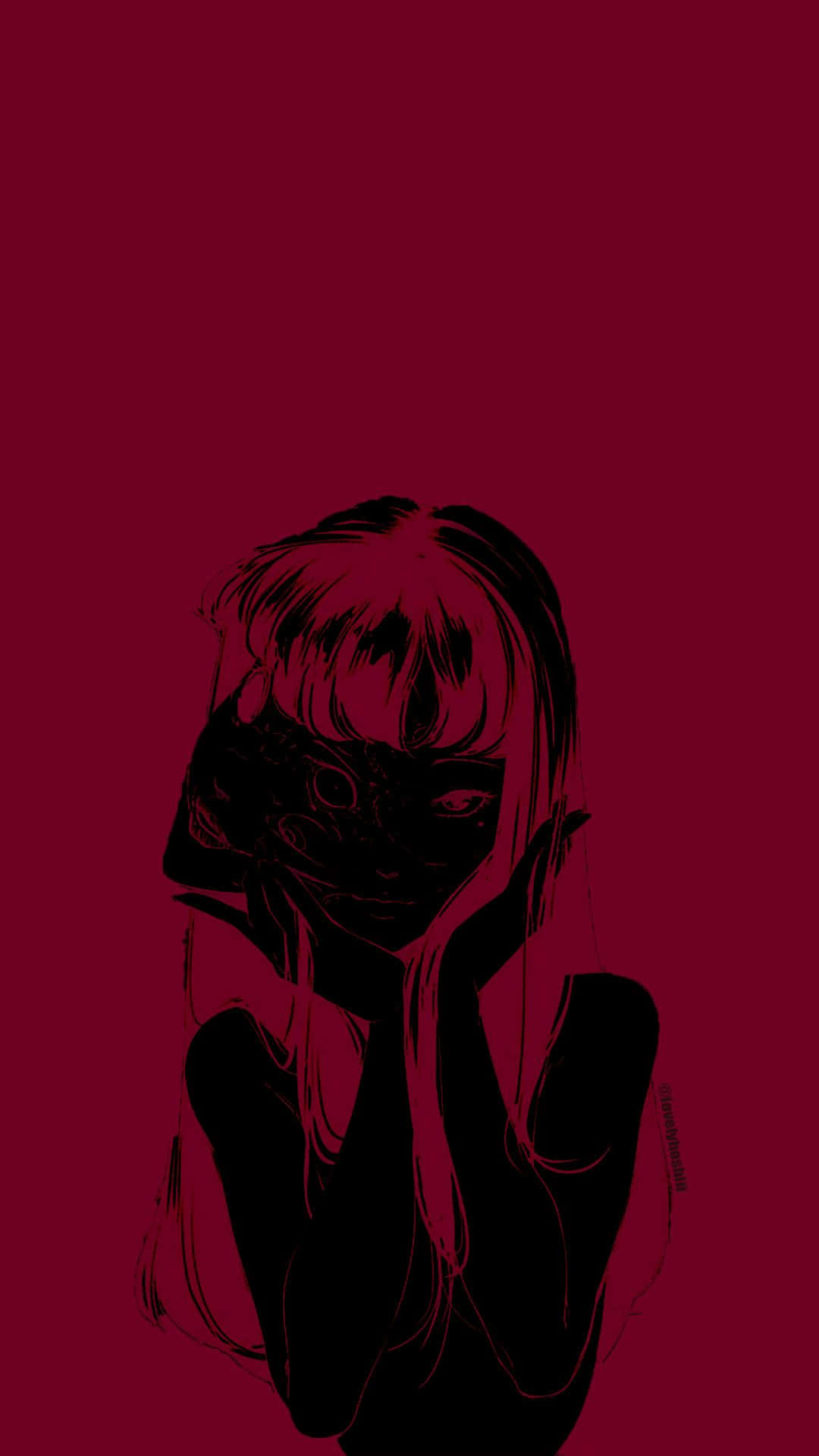Tomie Red Background