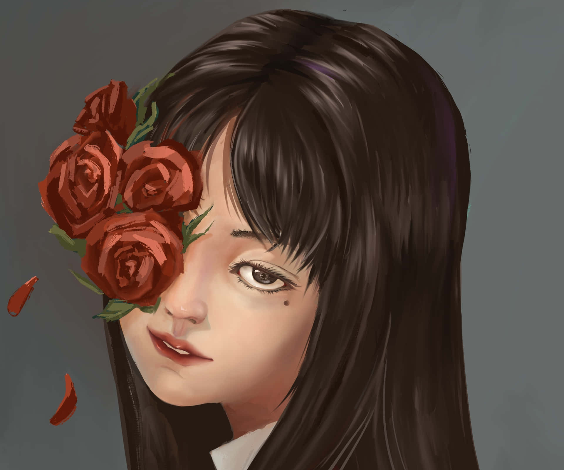 Tomie With Flower