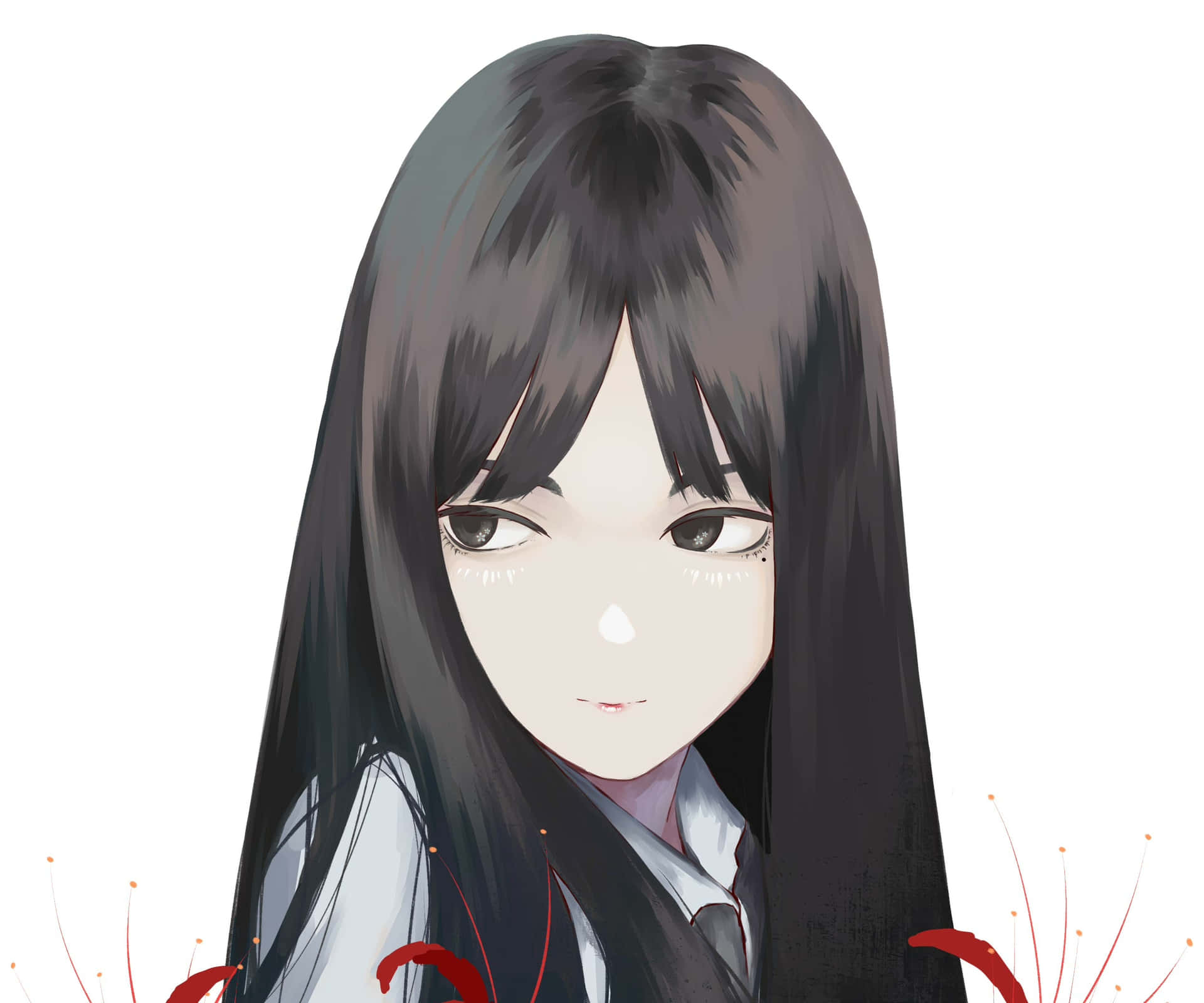 Tomie With Long Hair